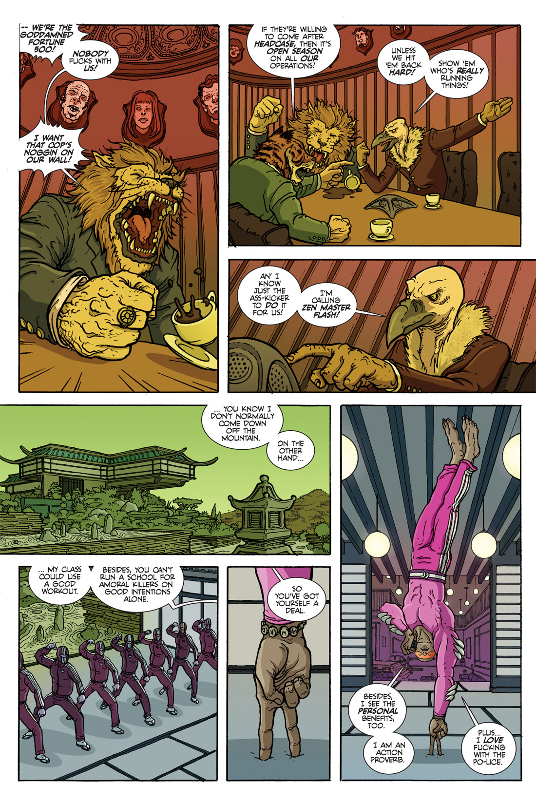 Read online Officer Downe: Bigger, Better, Bastard Edition comic -  Issue # TPB - 13