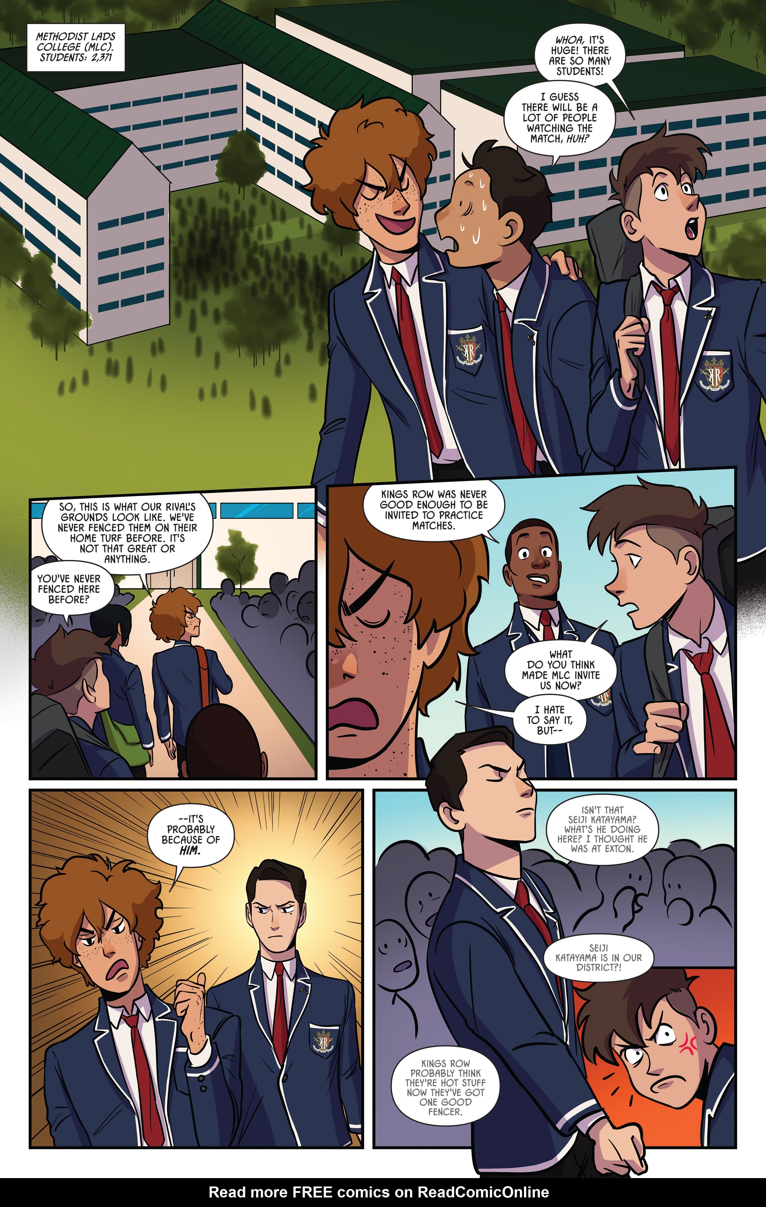 Read online Fence comic -  Issue # _TPB 4 - 40