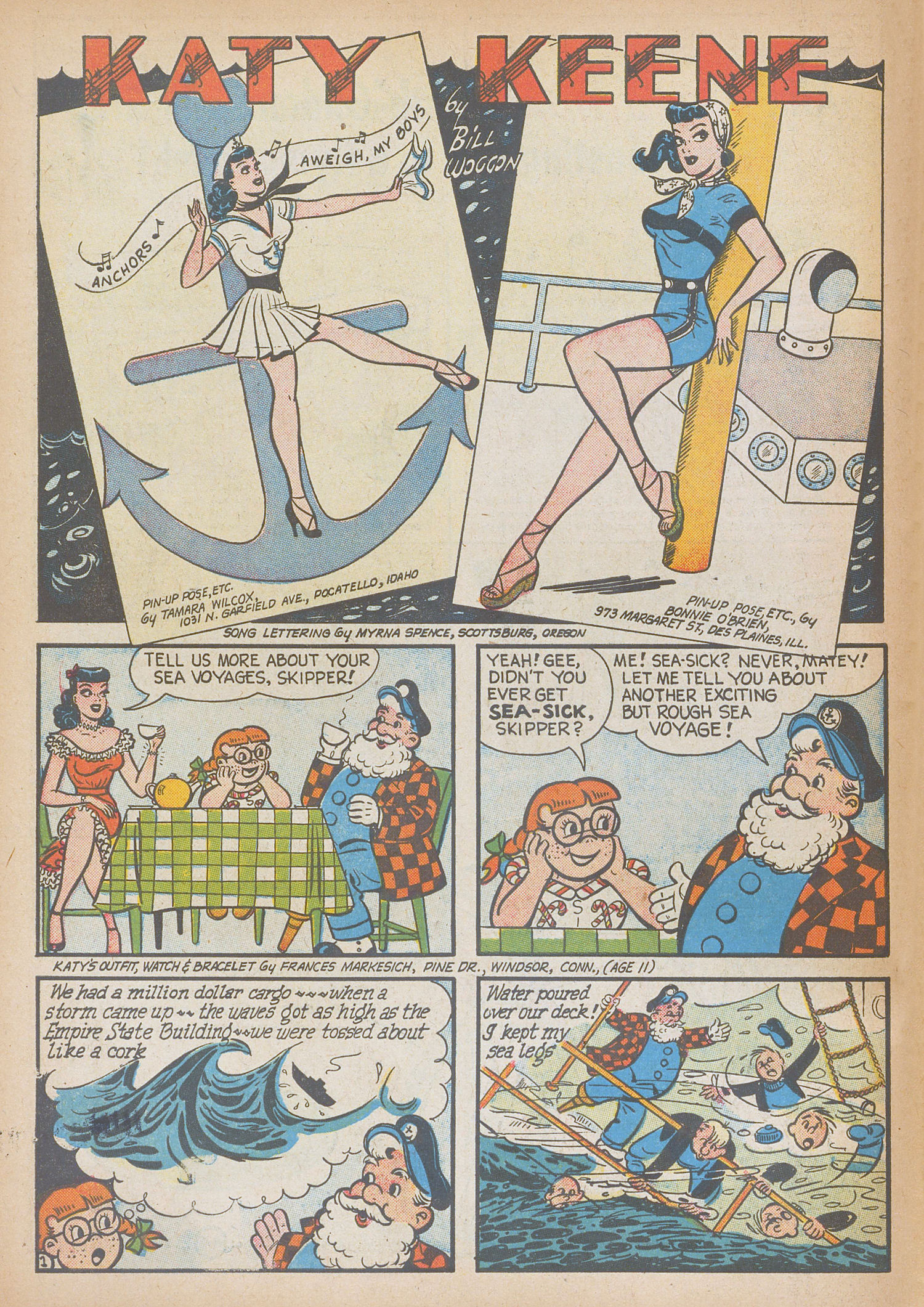 Read online Katy Keene (1949) comic -  Issue #18 - 10