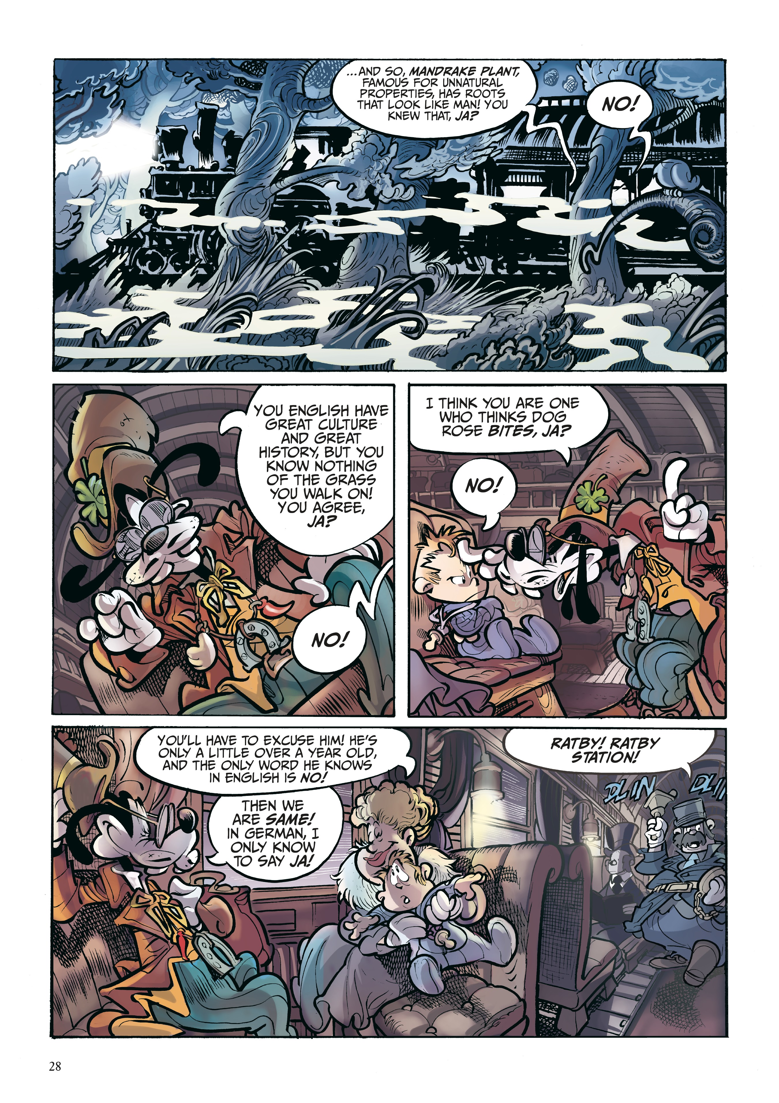 Read online Disney Dracula, Starring Mickey Mouse comic -  Issue # TPB - 28