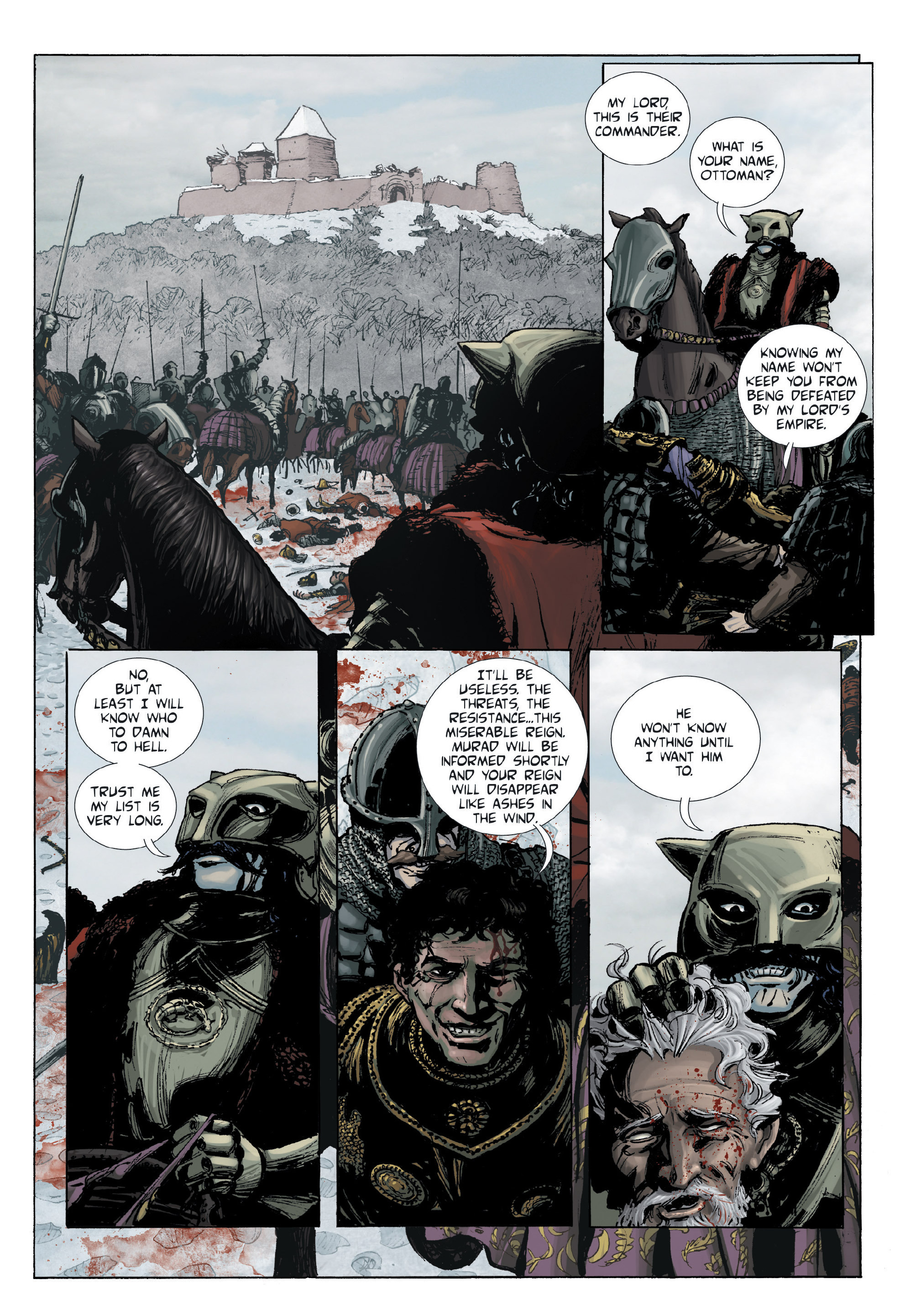 Read online Voivod: The True Story of Vlad the Impaler comic -  Issue # TPB - 115