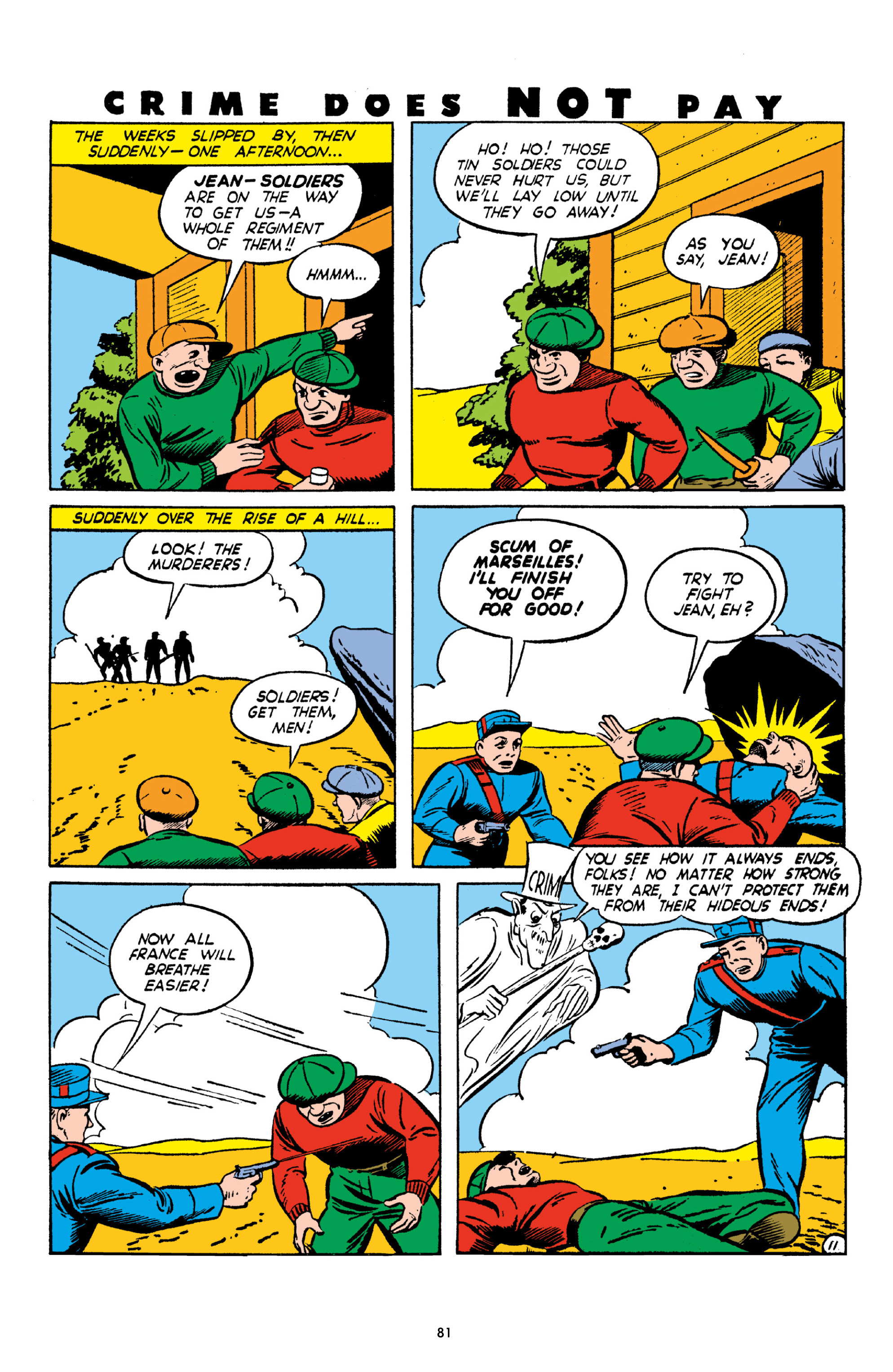 Read online Crime Does Not Pay Archives comic -  Issue # TPB 3 (Part 1) - 81