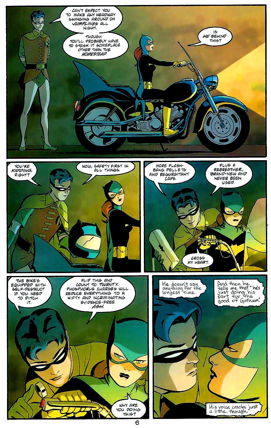 Read online Batgirl Year One comic -  Issue #6 - 7