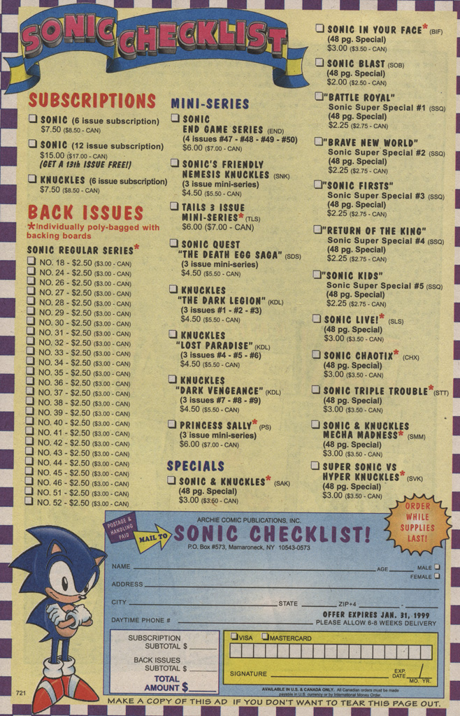 Read online Knuckles the Echidna comic -  Issue #18 - 34