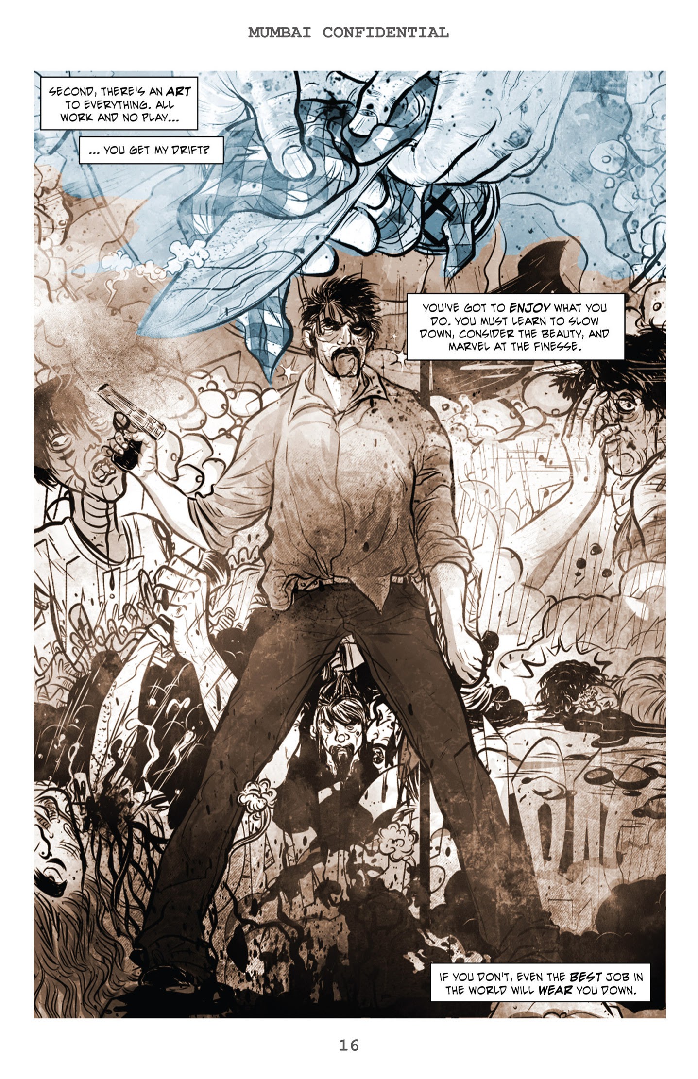 Read online Mumbai Confidential comic -  Issue #6 - 16