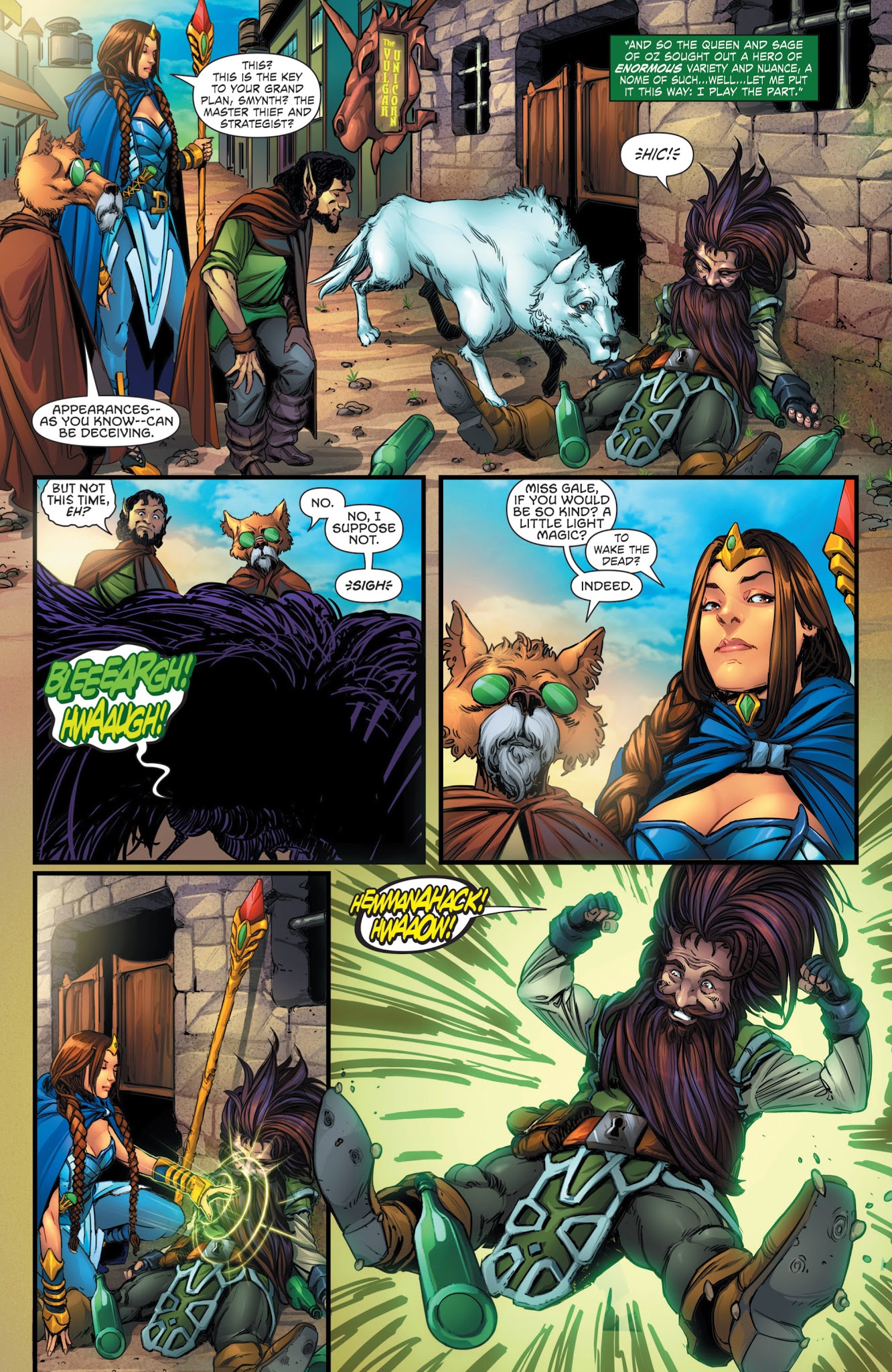 Read online Grimm Fairy Tales presents Oz: Reign of the Witch Queen comic -  Issue #3 - 14
