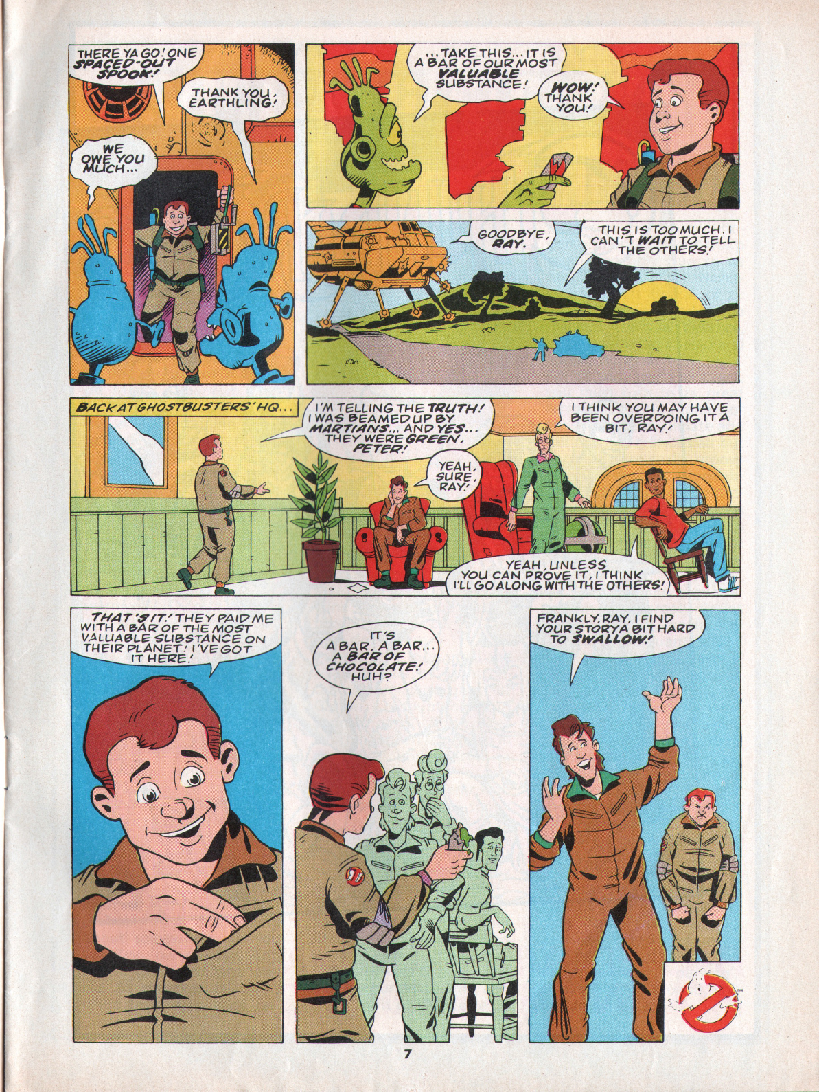 Read online The Real Ghostbusters comic -  Issue #86 - 7
