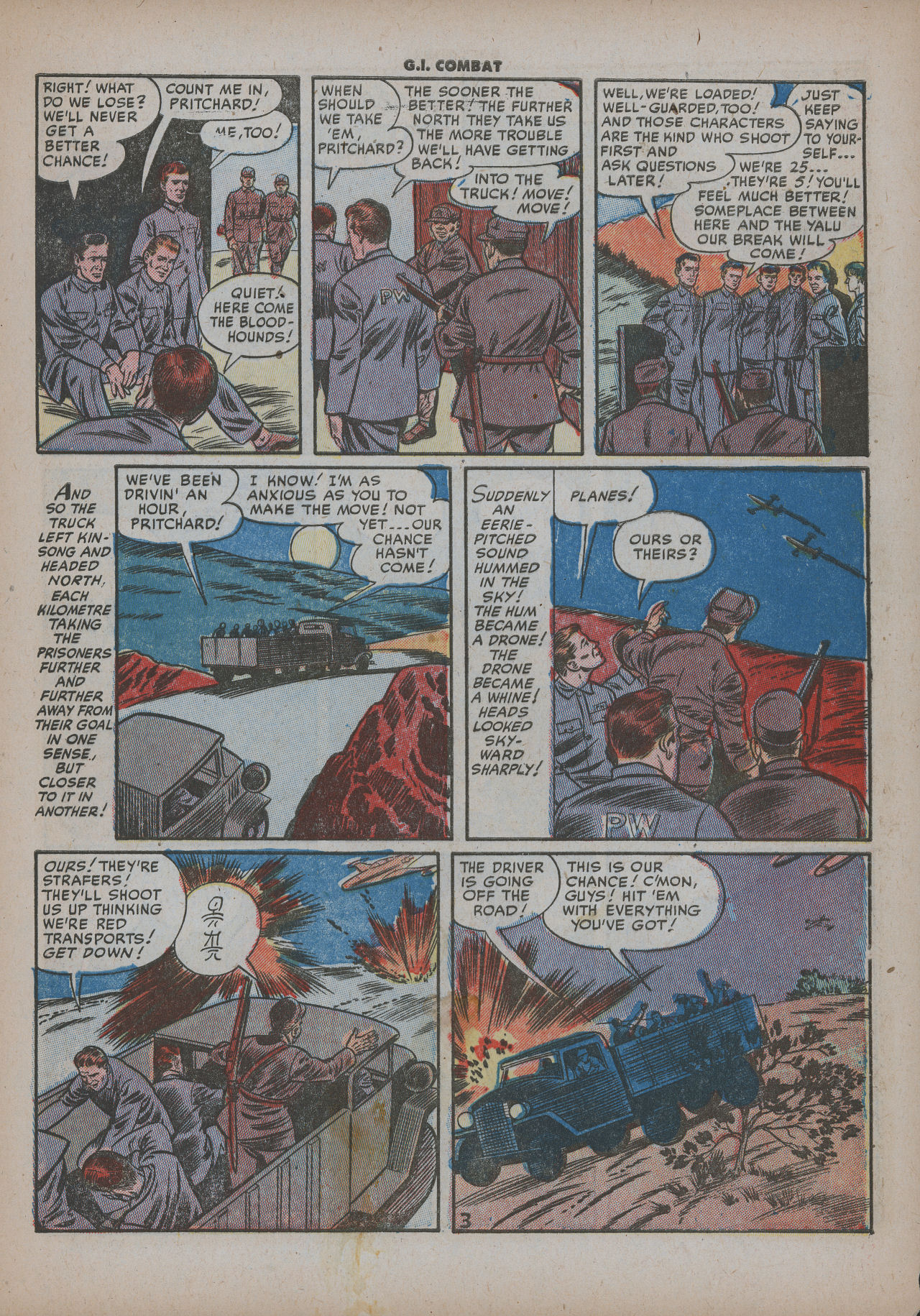 Read online G.I. Combat (1952) comic -  Issue #3 - 5