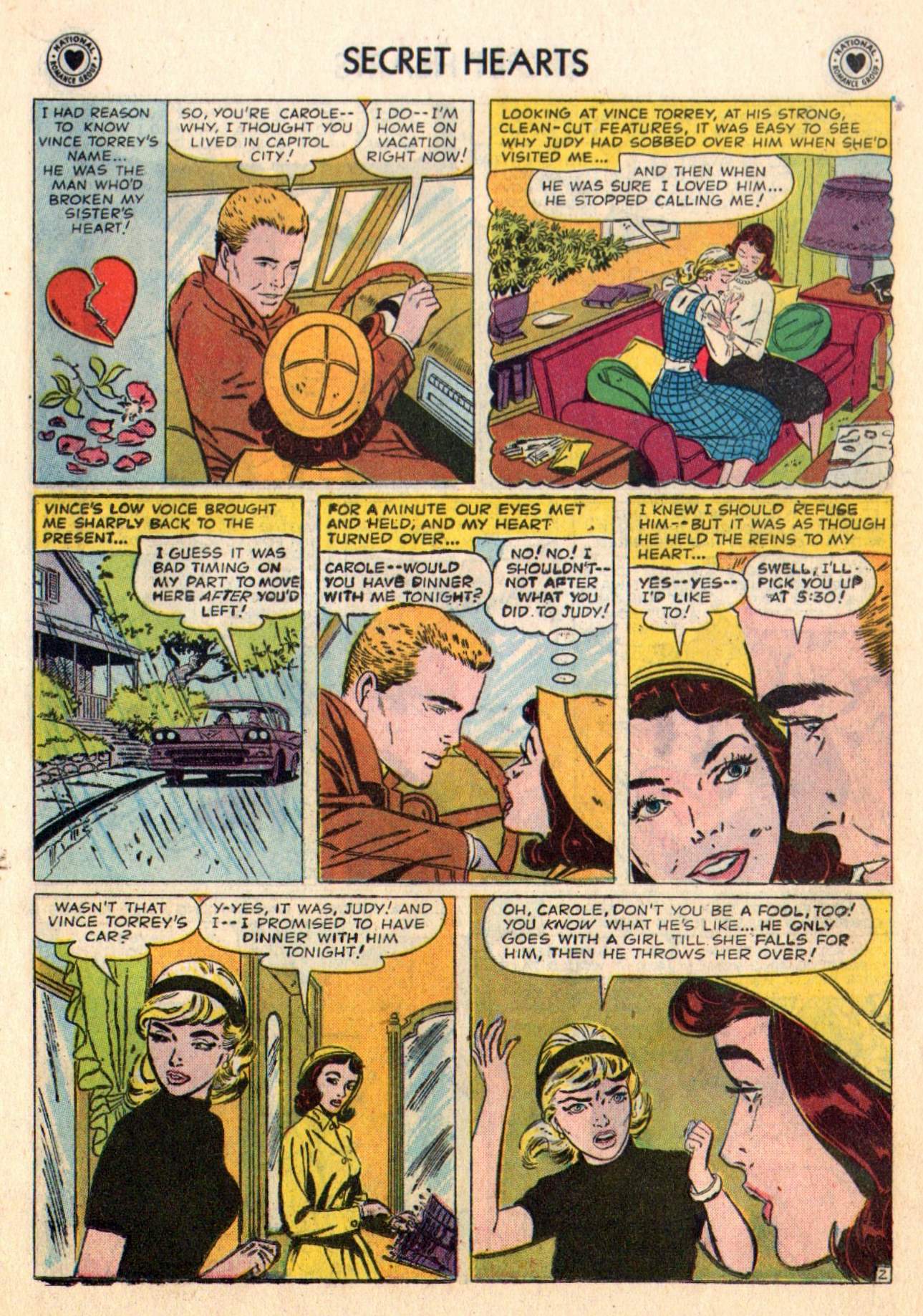 Read online Secret Hearts comic -  Issue #48 - 19