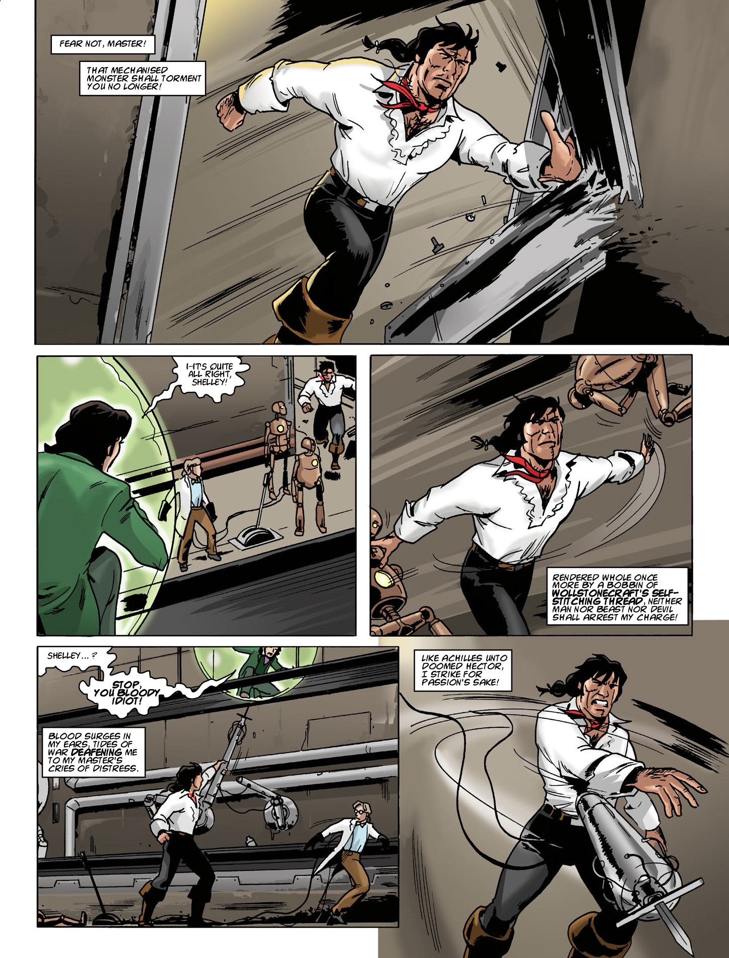 Read online Dandridge: Return of the Chap comic -  Issue # TPB - 101