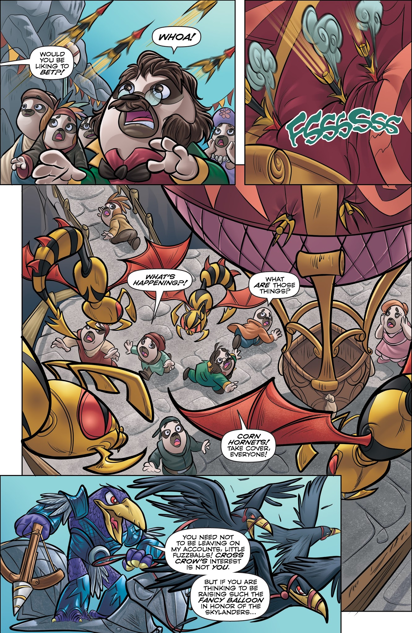 Read online Skylanders Quarterly-Spyro & Friends: Full Blast comic -  Issue # Full - 20