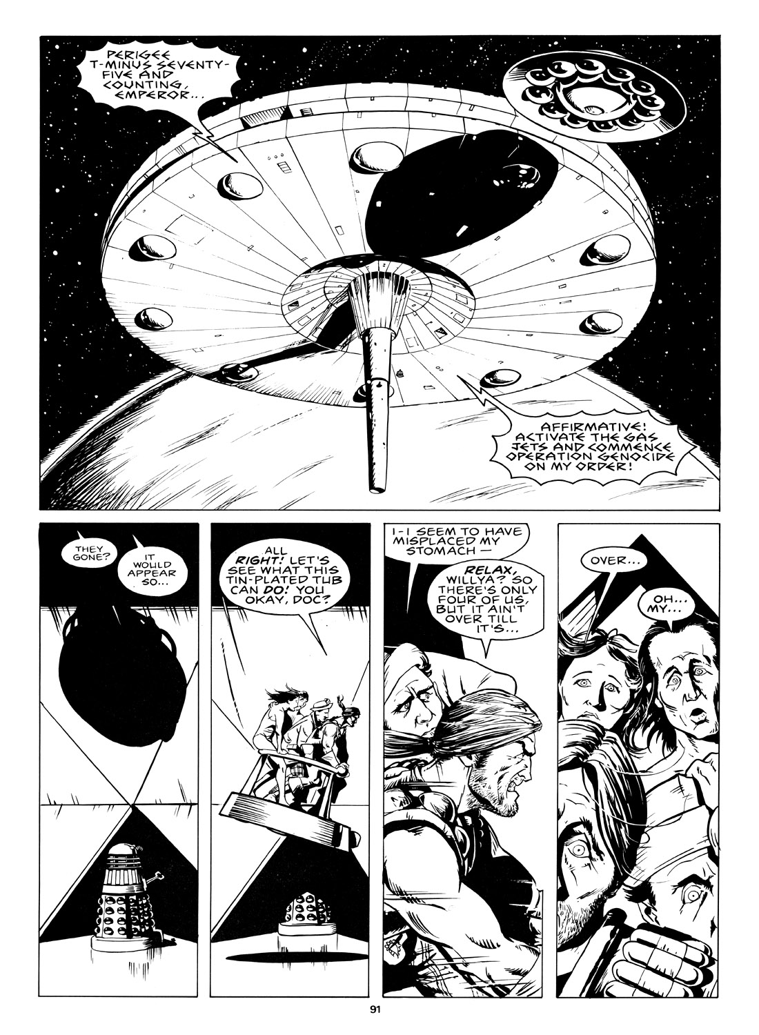 Read online Marvel Graphic Novel comic -  Issue #4 Abslom Daak, Dalek Killer - 86