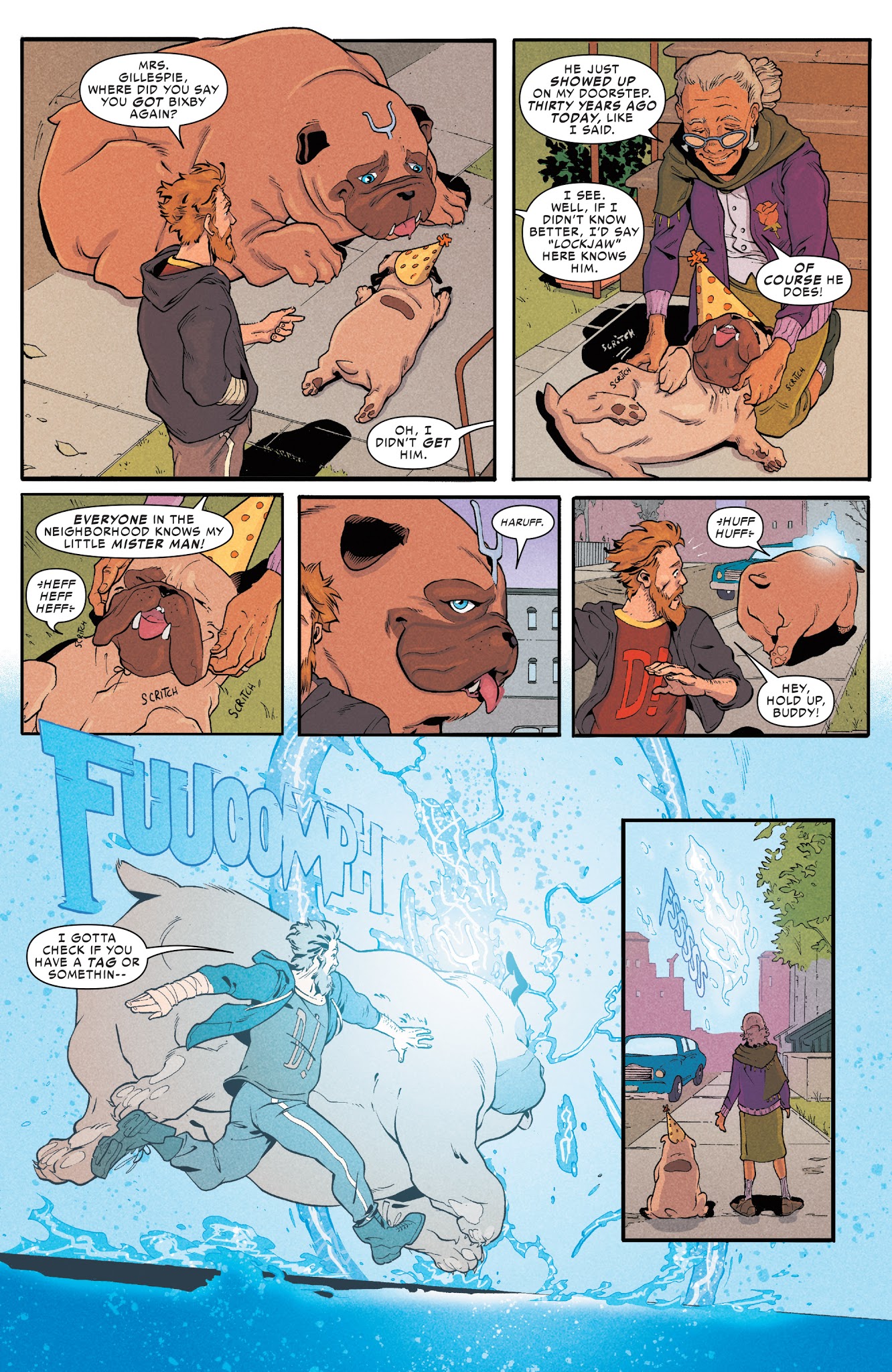 Read online Lockjaw comic -  Issue #1 - 20