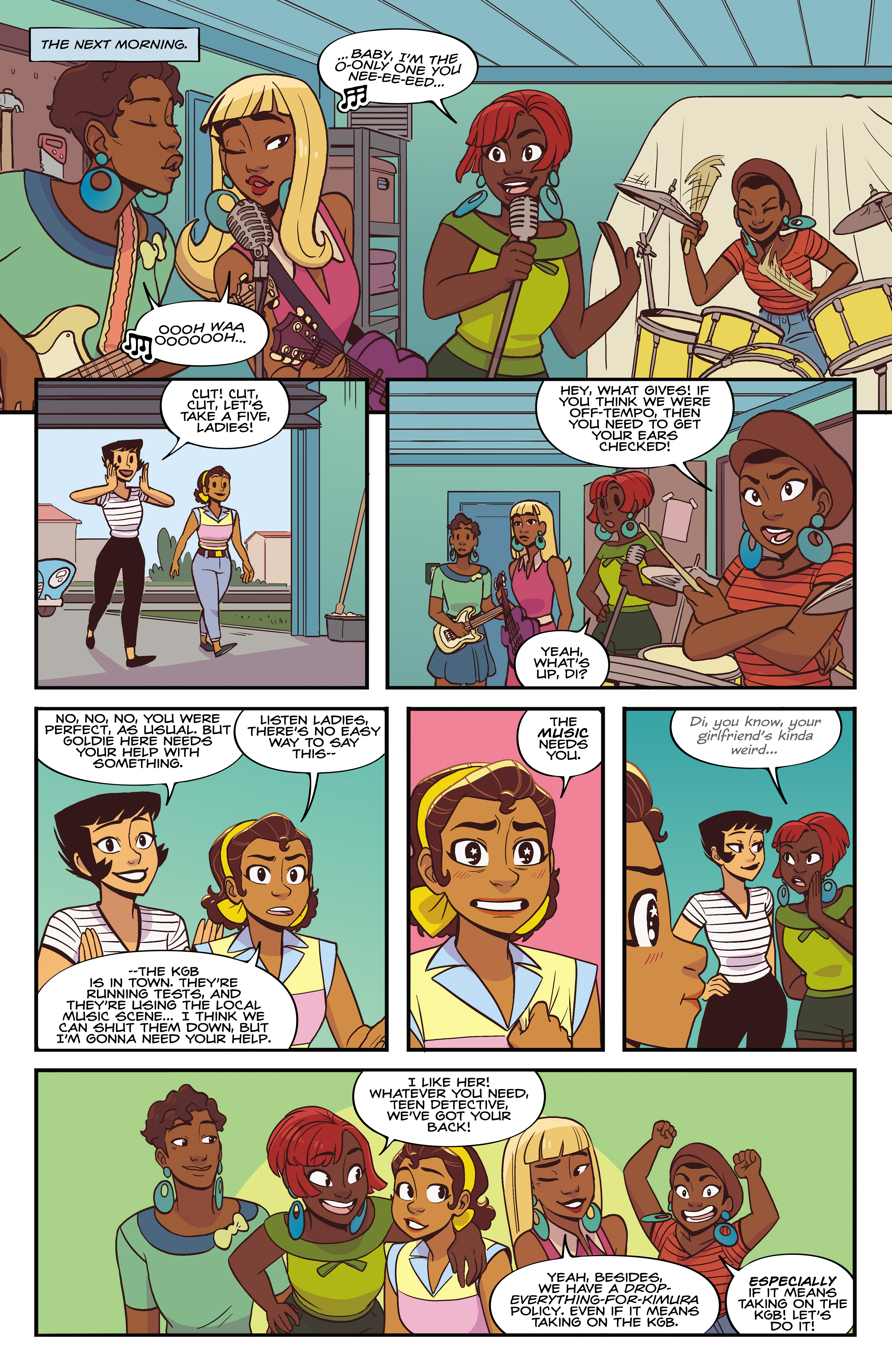 Read online Goldie Vance comic -  Issue # _TPB 4 - 57