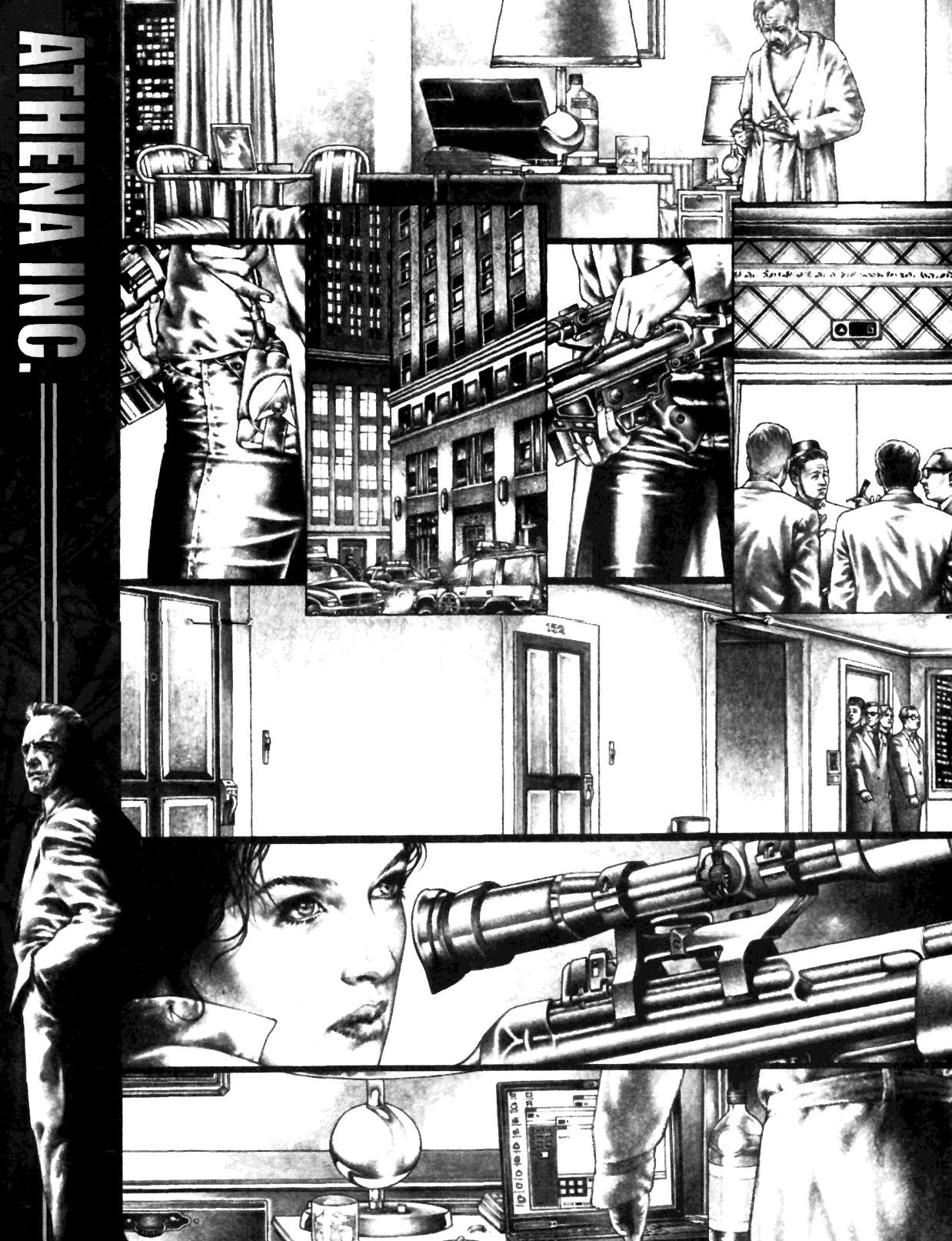 Read online Athena Inc. Limited Edition Ashcan comic -  Issue # Full - 7