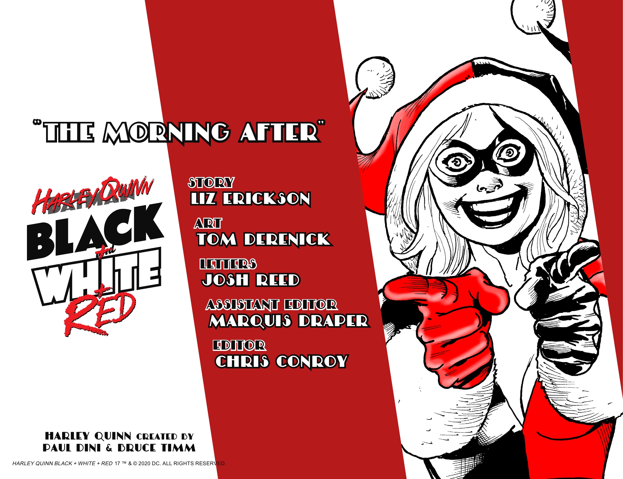 Read online Harley Quinn Black   White   Red comic -  Issue #17 - 2