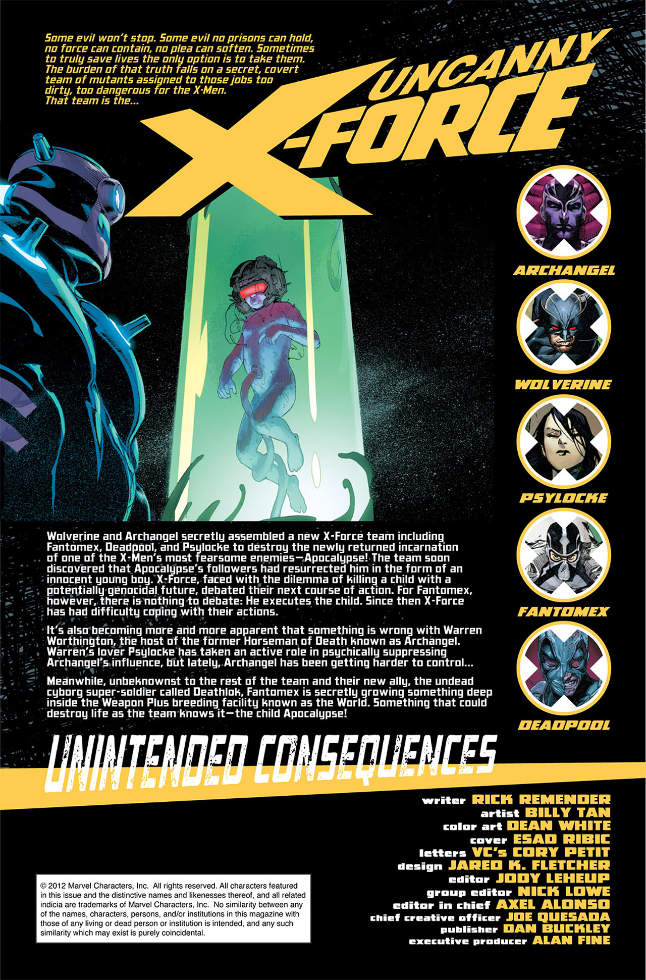 Read online Uncanny X-Force (2010) comic -  Issue #8 - 2