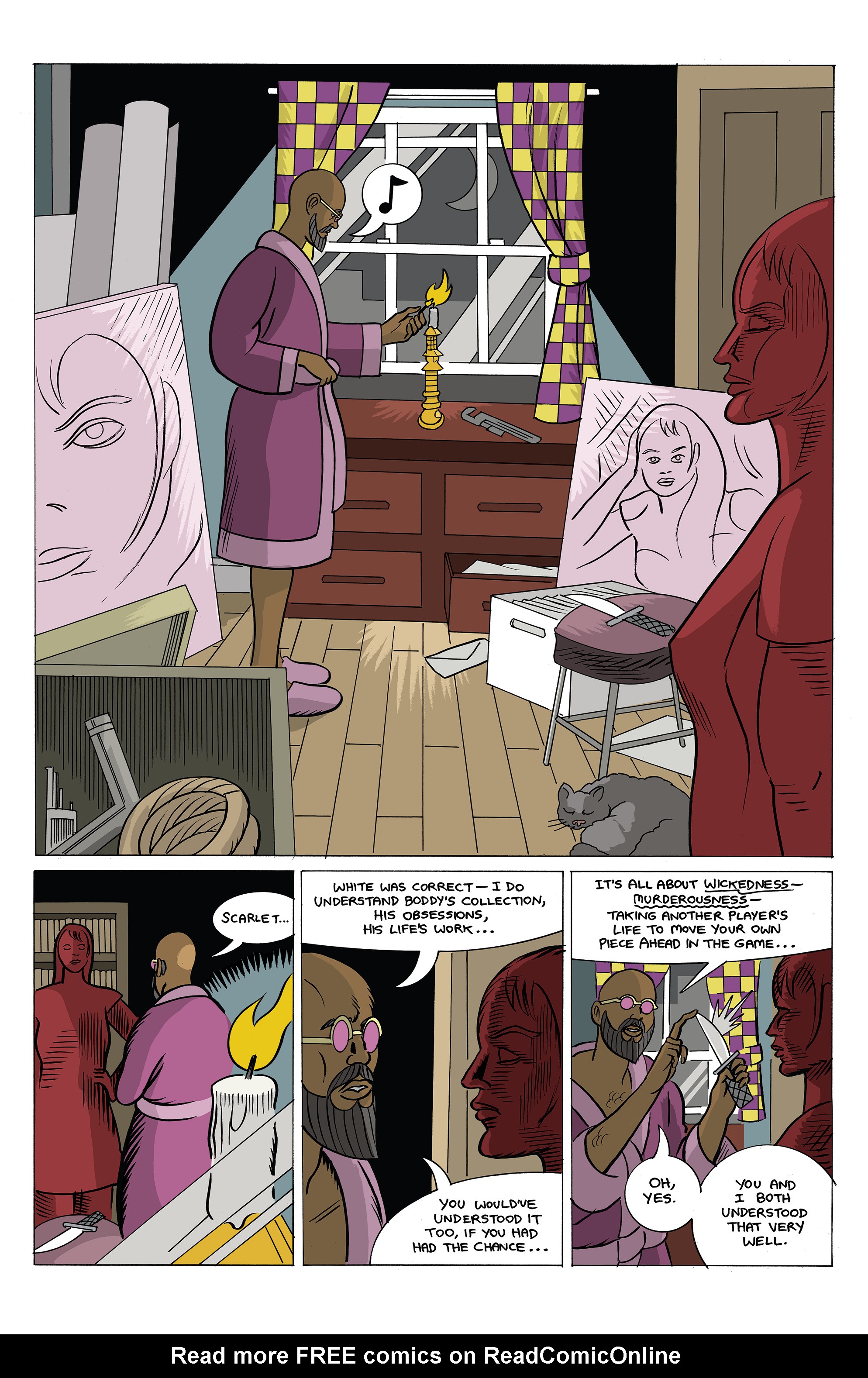 Read online Clue: Candlestick comic -  Issue #3 - 21