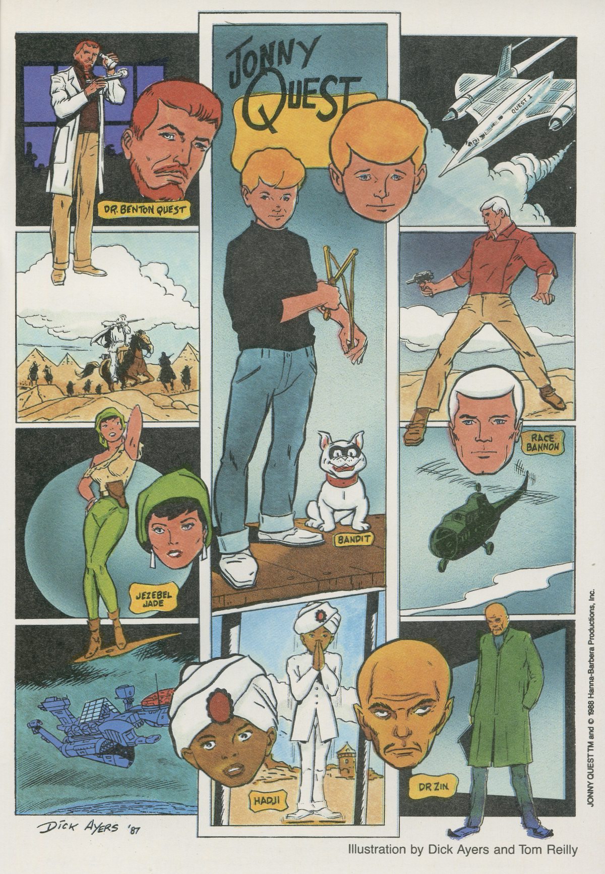 Read online Jonny Quest comic -  Issue #20 - 33