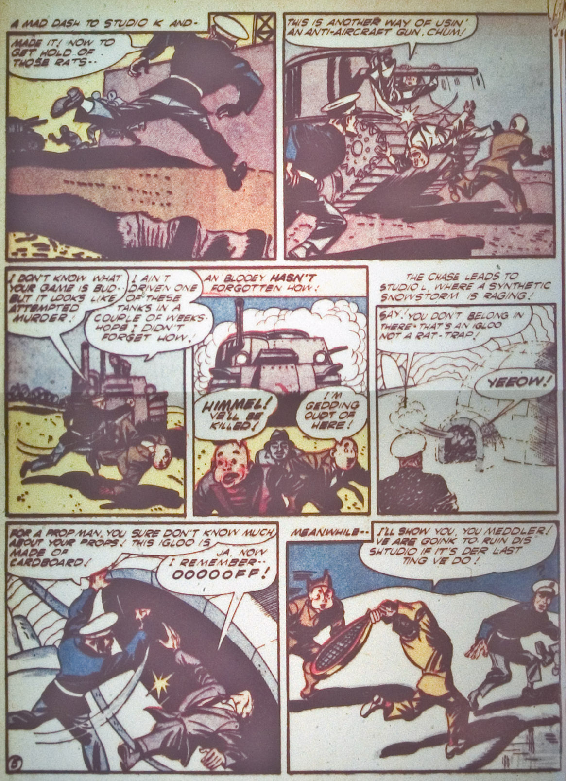 Read online Comic Cavalcade comic -  Issue #5 - 68