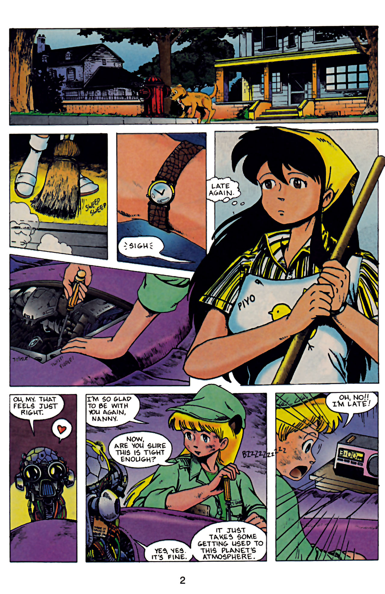 Read online Ninja High School In Color comic -  Issue #7 - 4