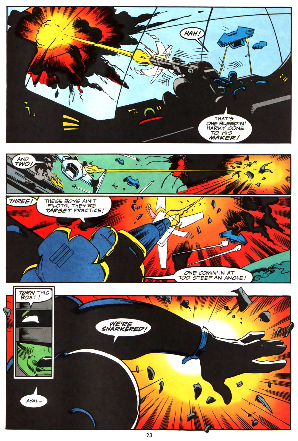 Read online Alien Legion (1987) comic -  Issue #9 - 25