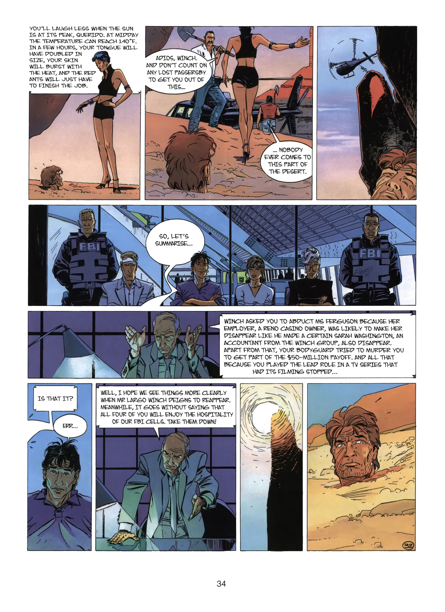 Read online Largo Winch comic -  Issue #8 - 36