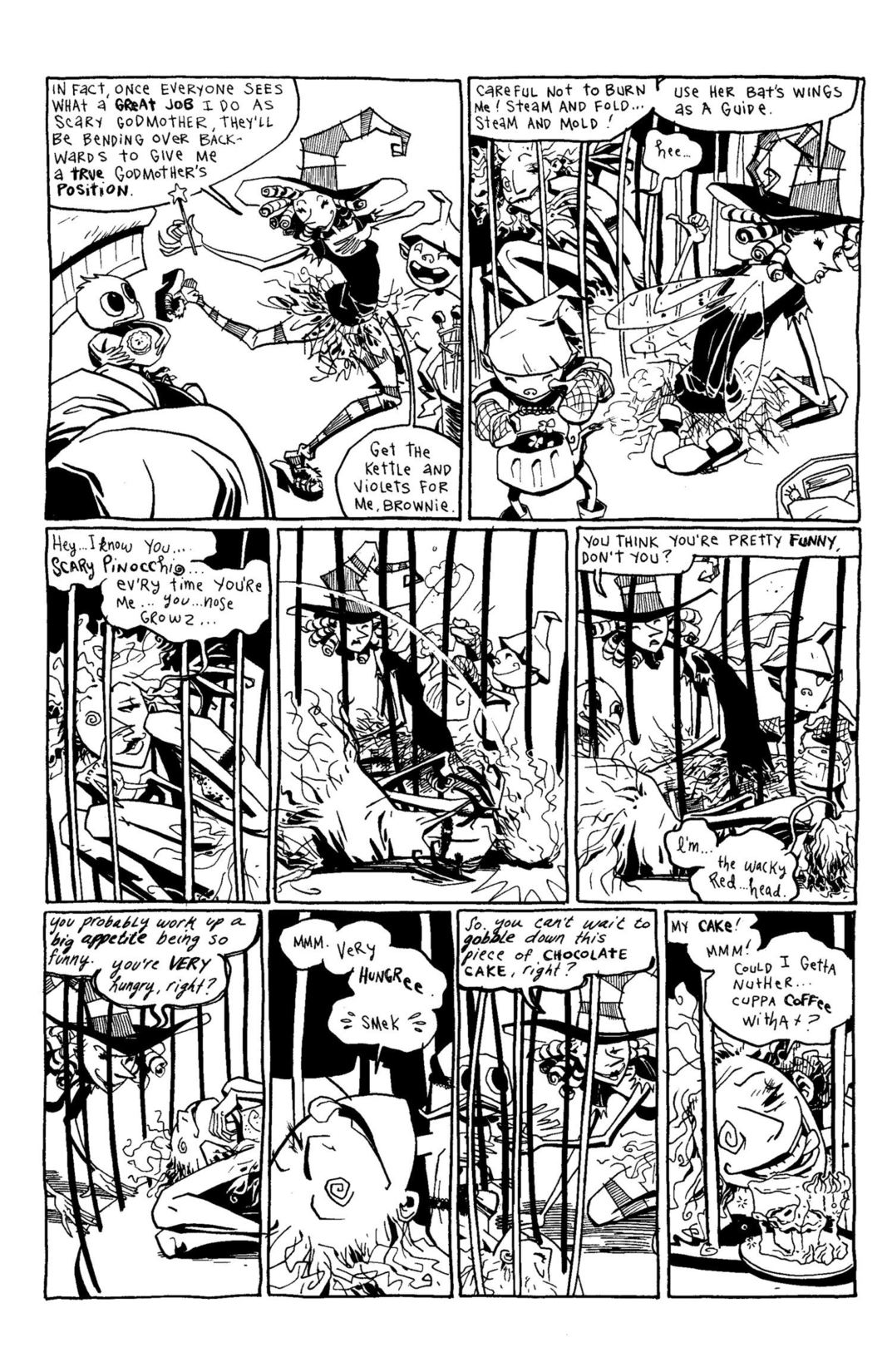 Read online Scary Godmother Comic Book Stories comic -  Issue # TPB - 168