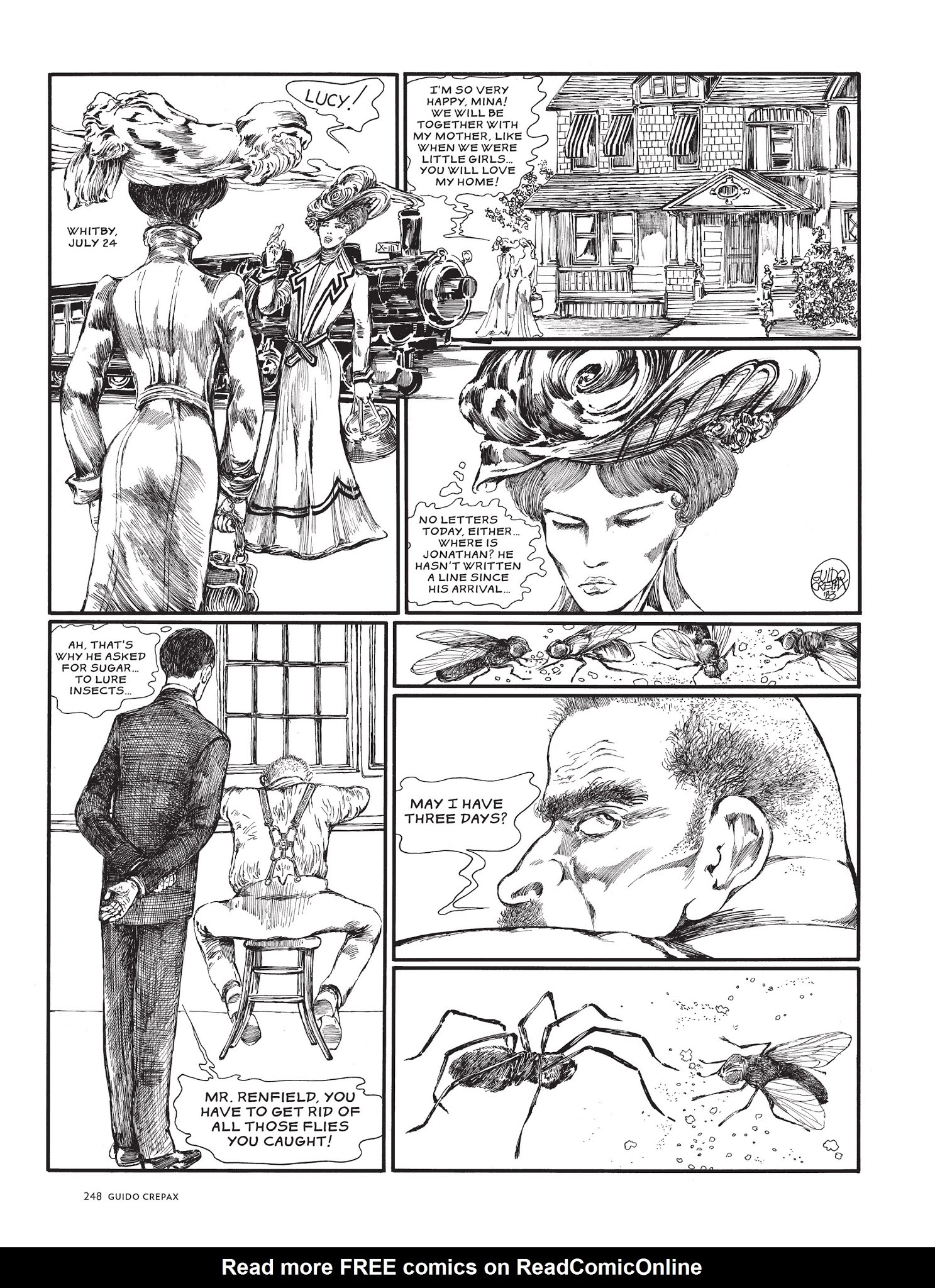 Read online The Complete Crepax comic -  Issue # TPB 1 - 237
