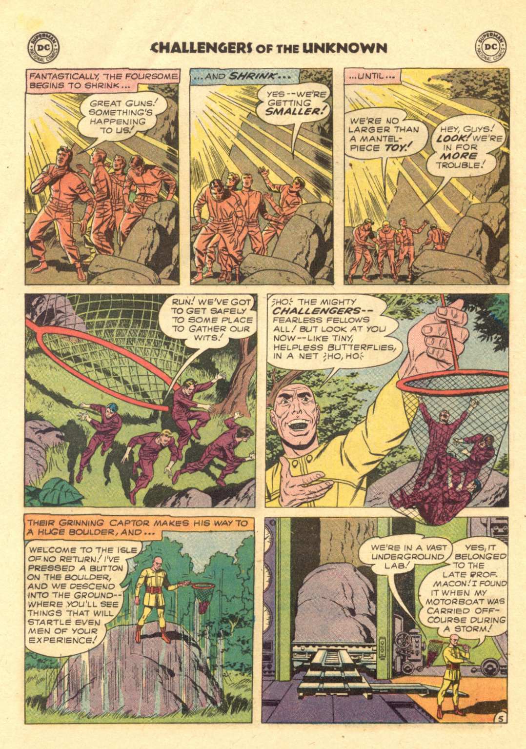 Read online Challengers of the Unknown (1958) comic -  Issue #78 - 7