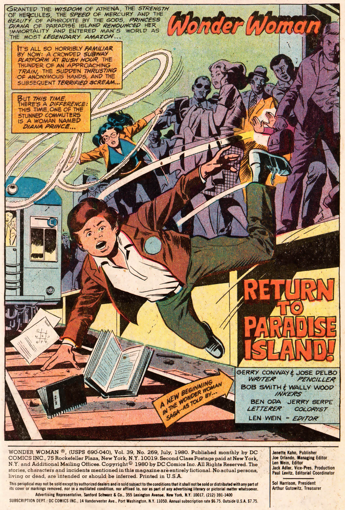 Read online Wonder Woman (1942) comic -  Issue #269 - 4