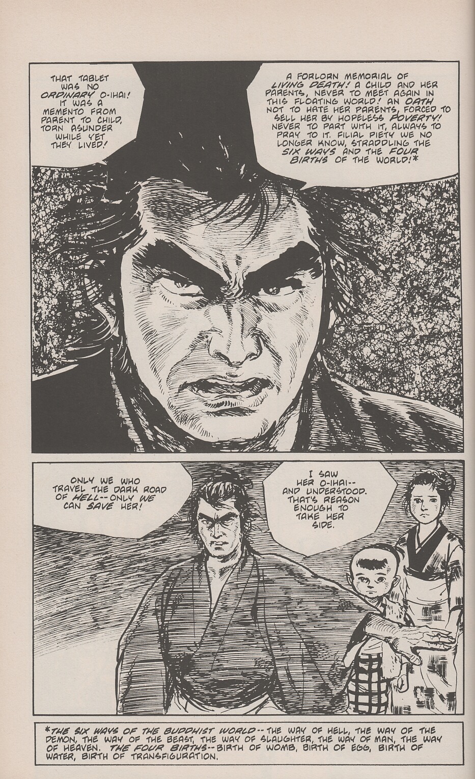 Read online Lone Wolf and Cub comic -  Issue #7 - 40