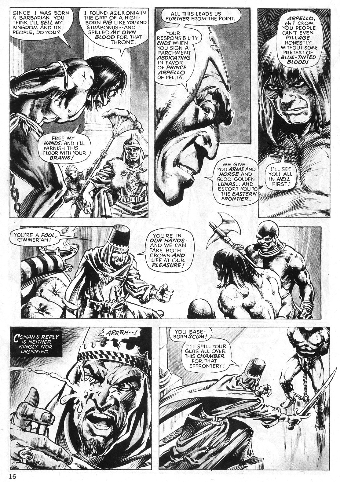 Read online The Savage Sword Of Conan comic -  Issue #30 - 15