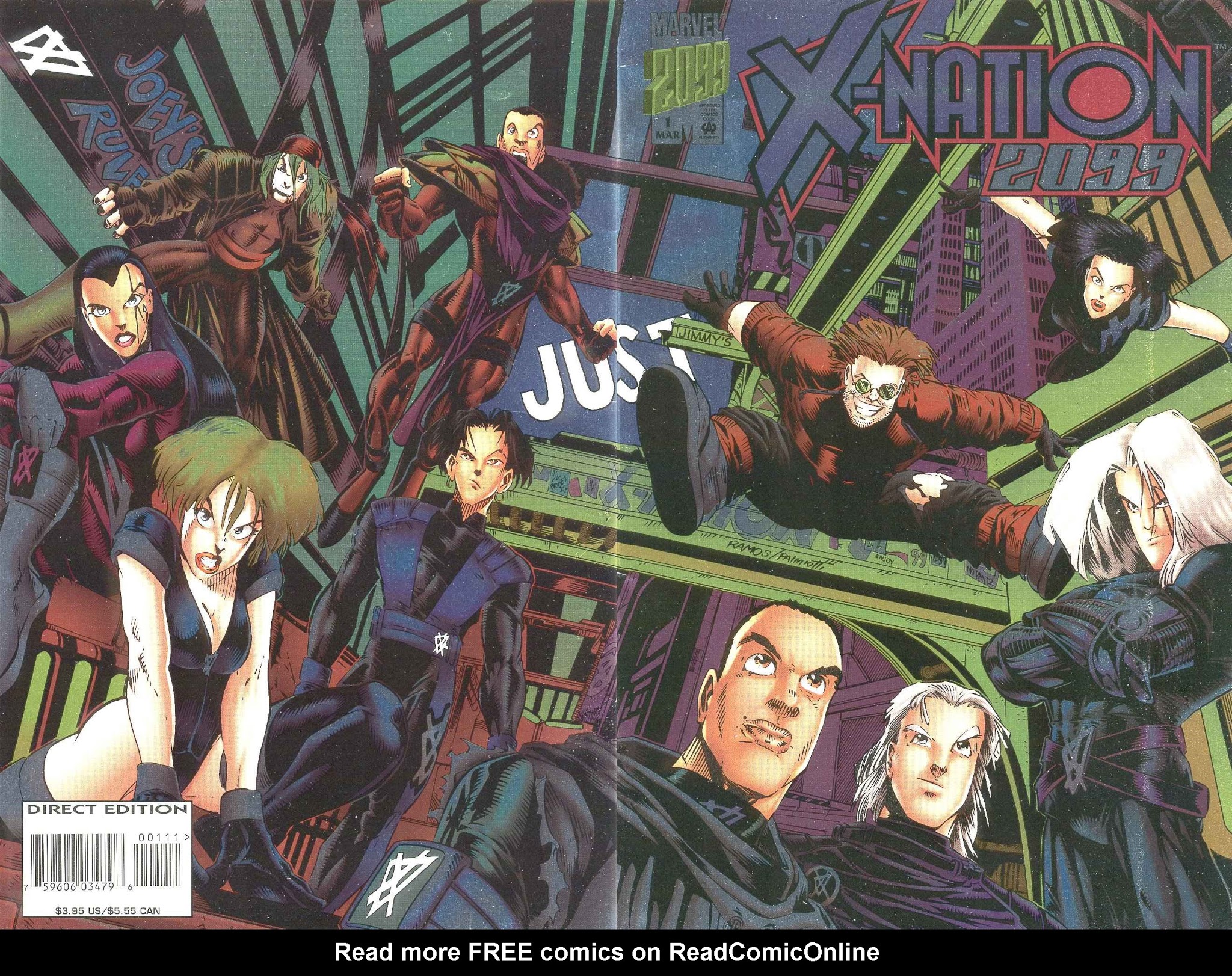 Read online X-Nation 2099 comic -  Issue #1 - 37