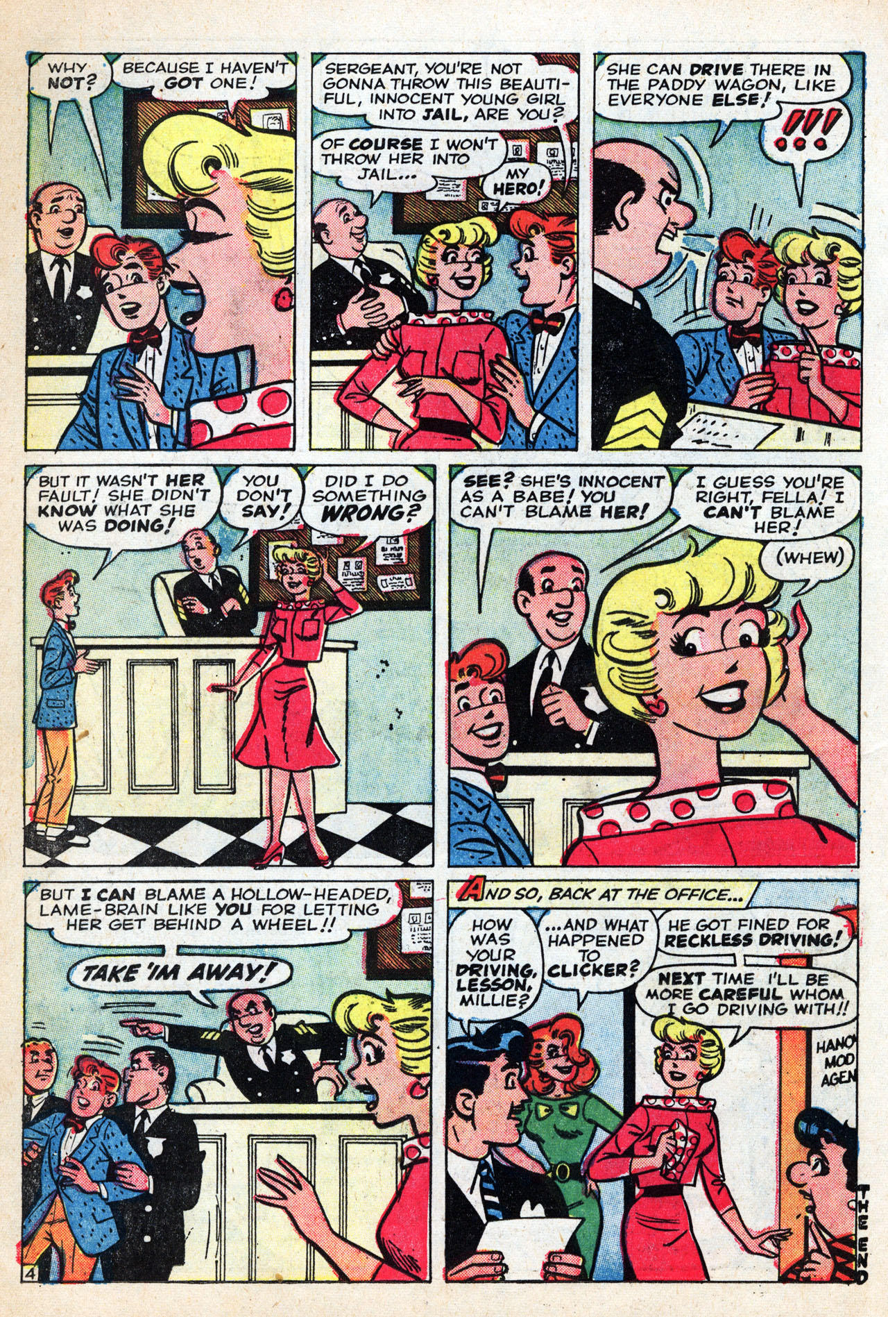 Read online A Date with Millie (1959) comic -  Issue #4 - 14