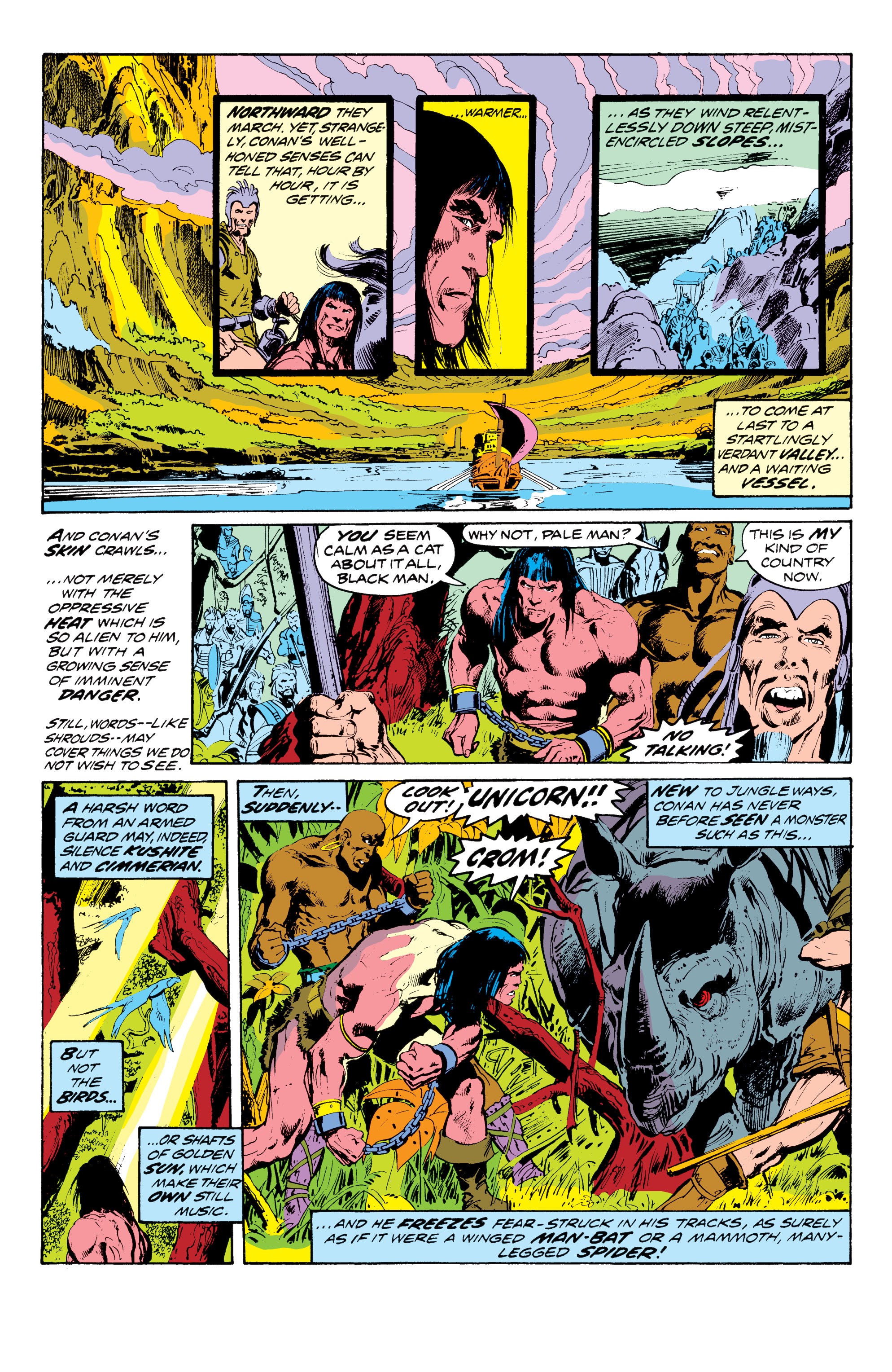 Read online Conan The Barbarian Epic Collection: The Original Marvel Years - The Curse Of The Golden Skull comic -  Issue # TPB (Part 3) - 15