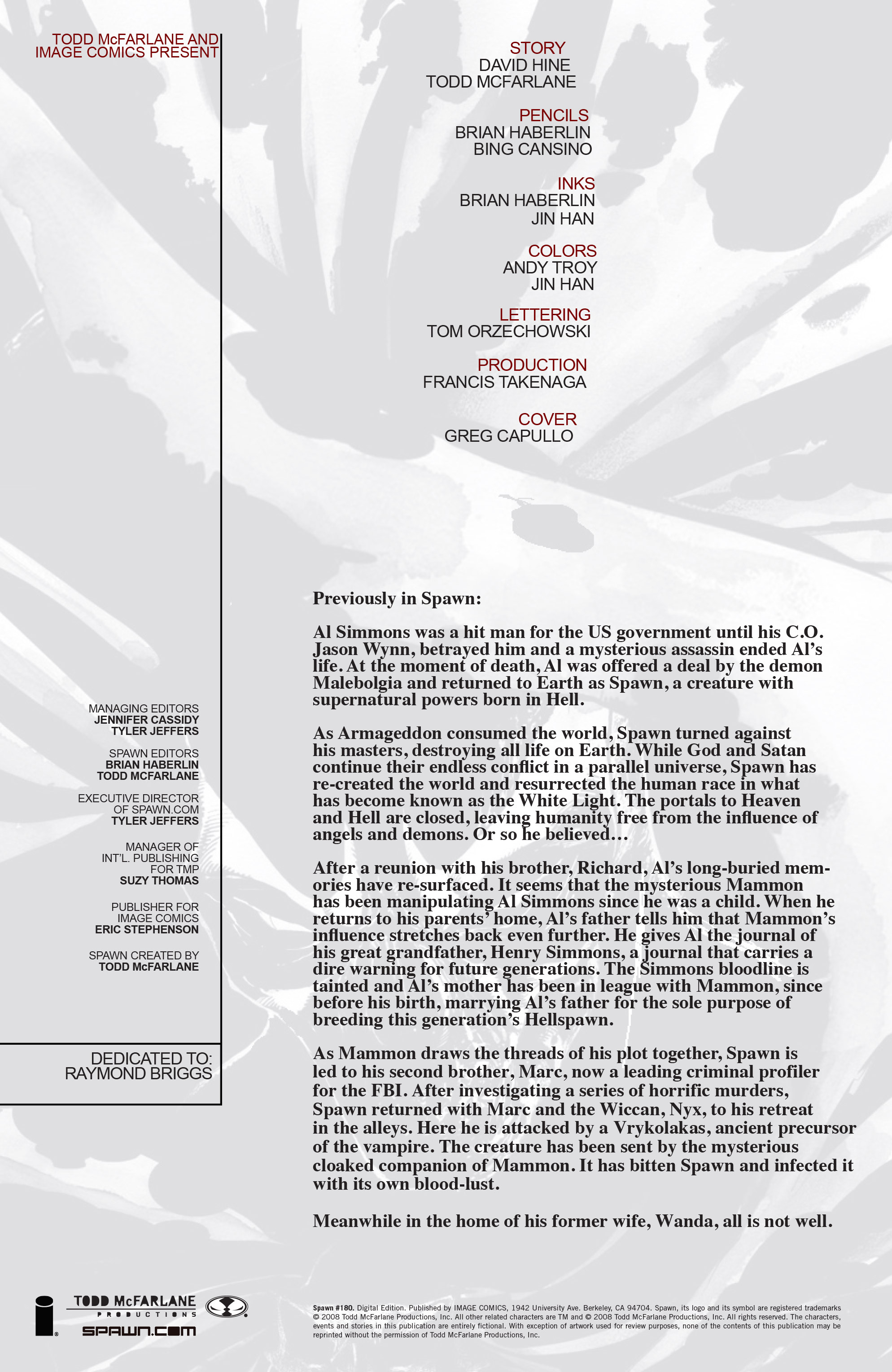 Read online Spawn comic -  Issue #180 - 2