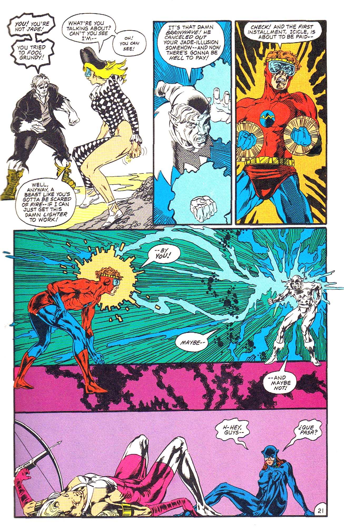 Read online Infinity Inc. (1984) comic -  Issue #53 - 27