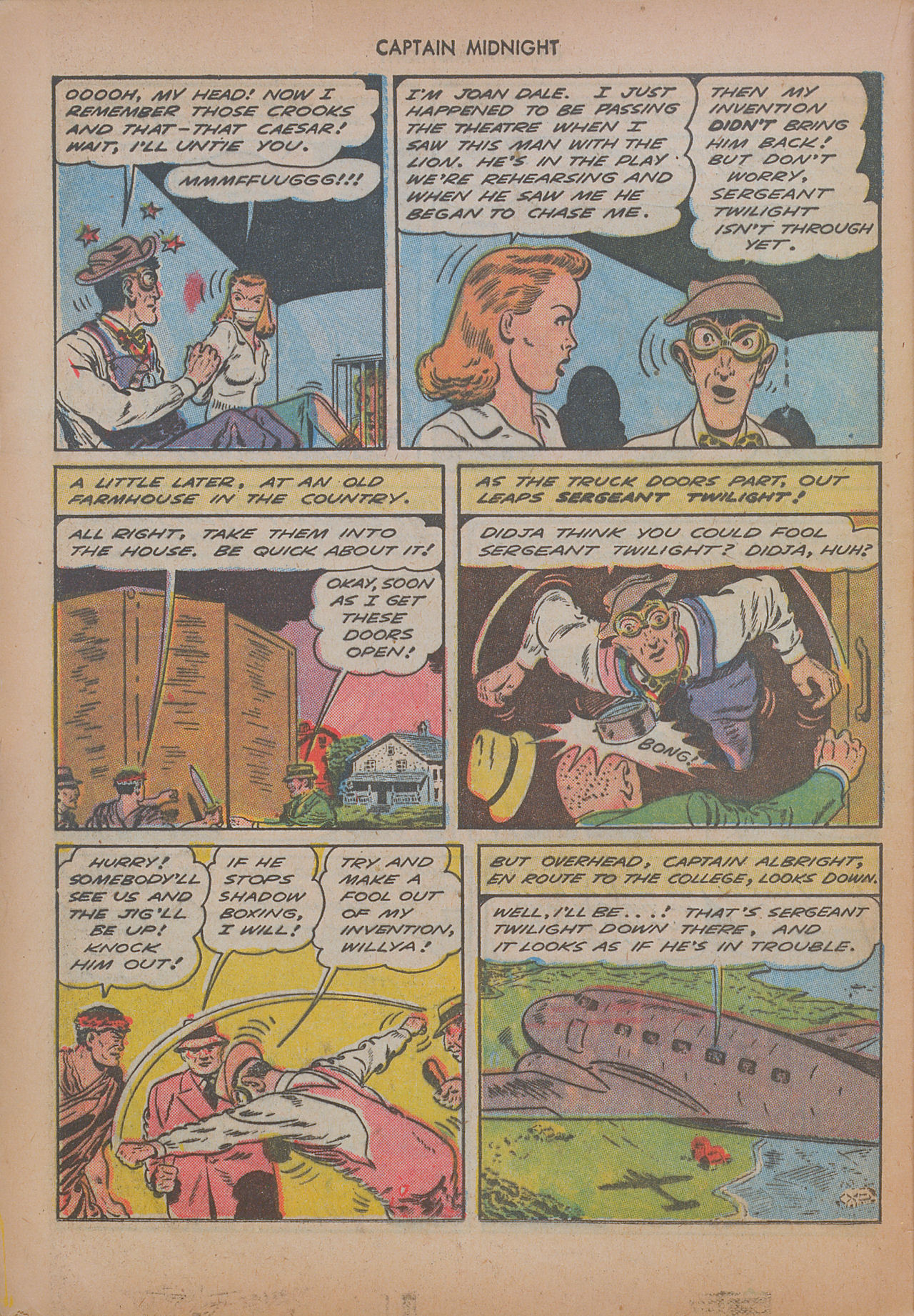 Read online Captain Midnight (1942) comic -  Issue #17 - 24