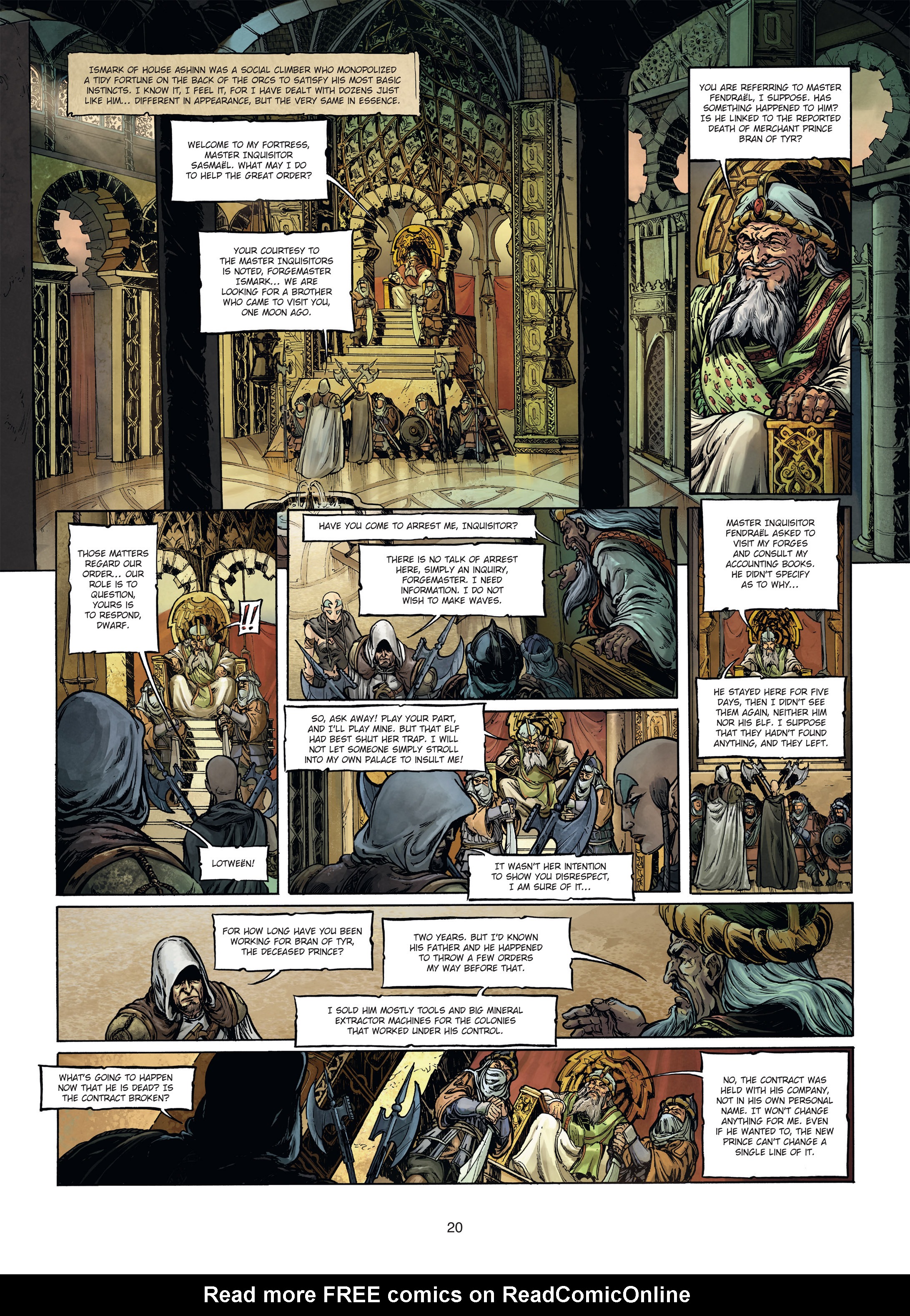 Read online The Master Inquisitors comic -  Issue #2 - 20