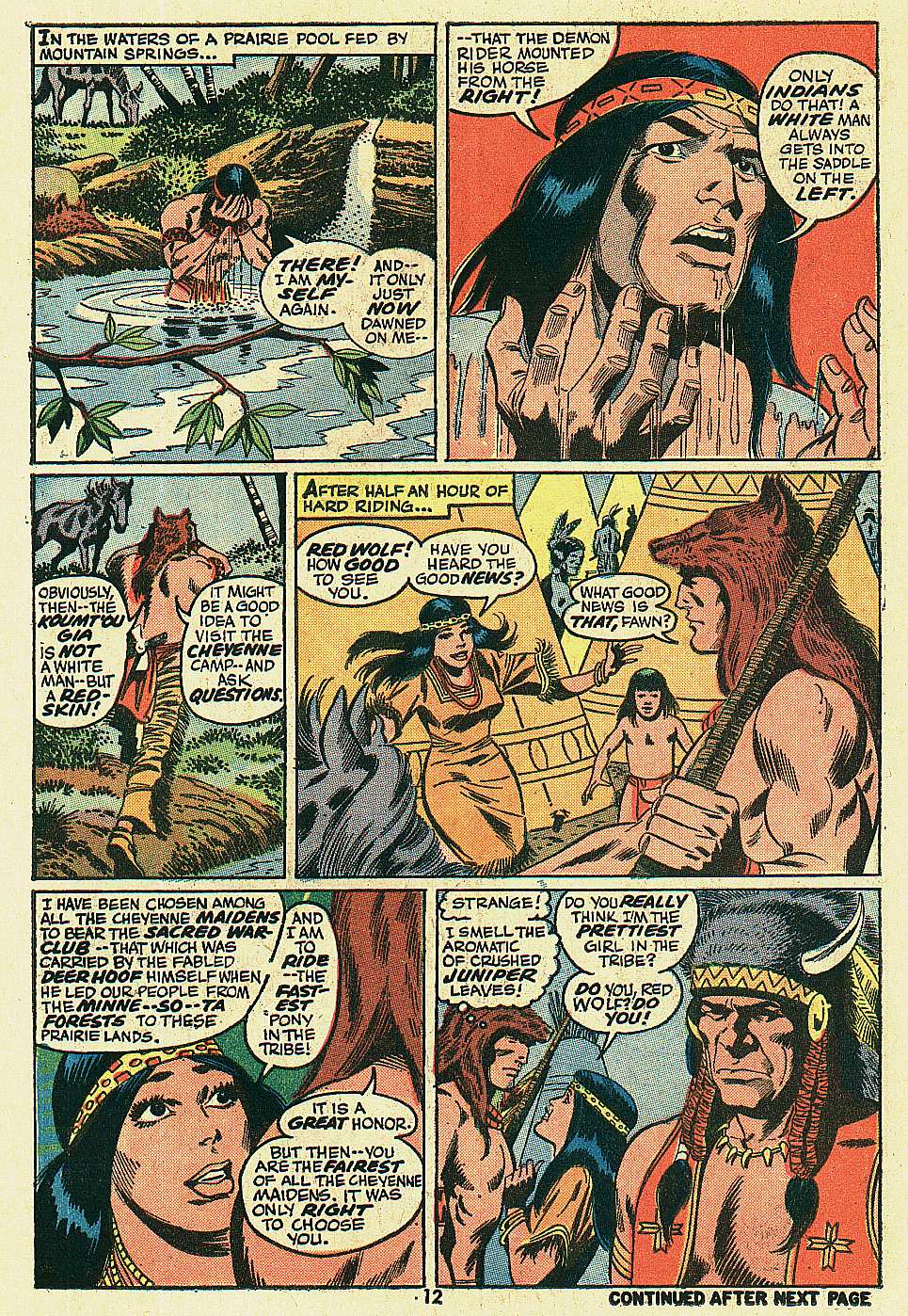 Read online Red Wolf (1972) comic -  Issue #6 - 10