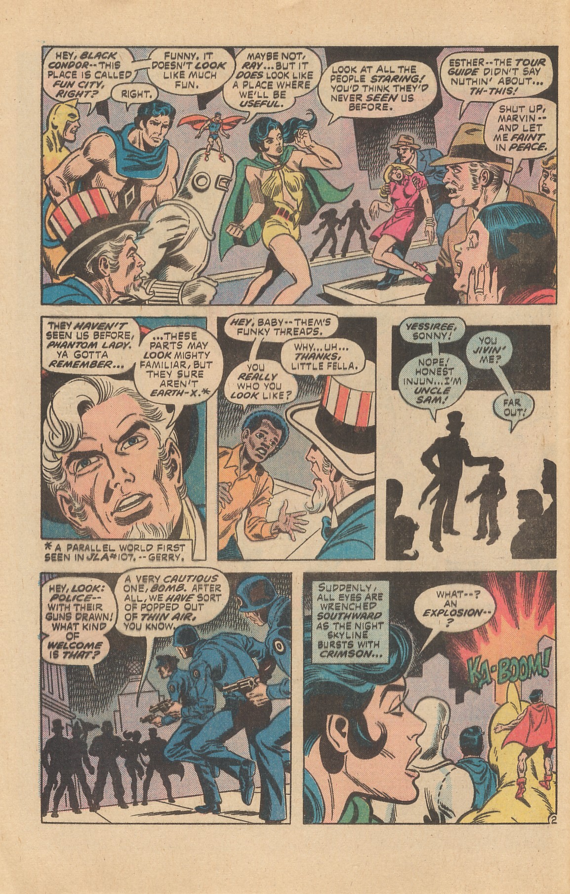 Read online Freedom Fighters (1976) comic -  Issue #1 - 4