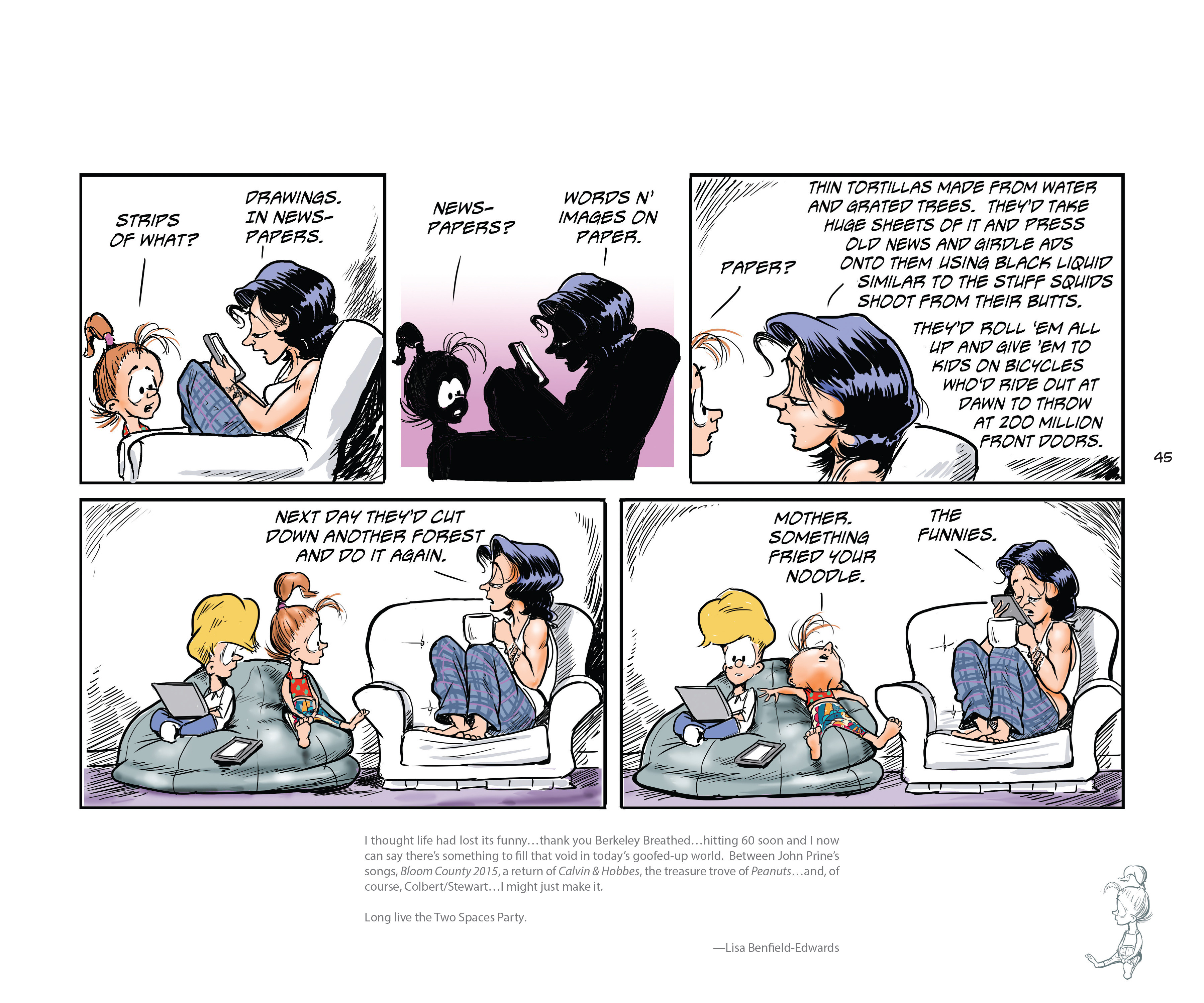 Read online Bloom County Episode XI: A New Hope comic -  Issue # Full - 47