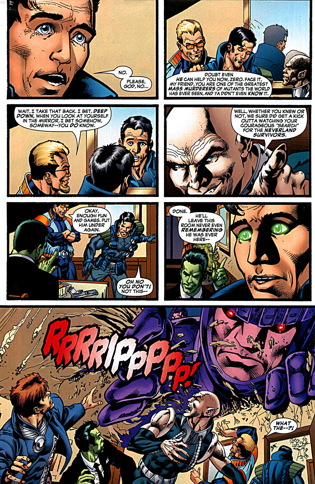 Read online Weapon X: Days of Future Now comic -  Issue #3 - 10