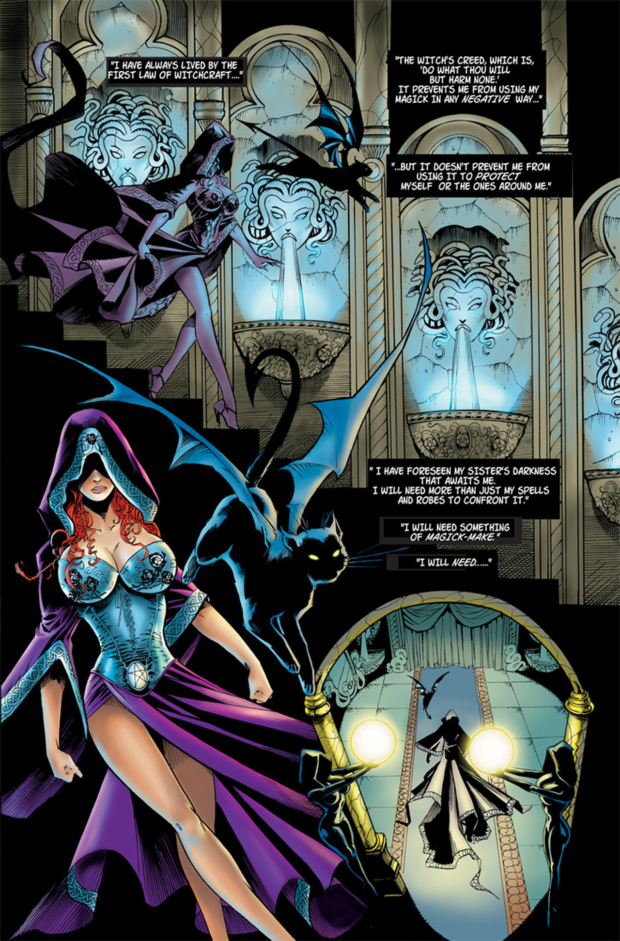 Read online Tarot: Witch of the Black Rose comic -  Issue #1 - 6