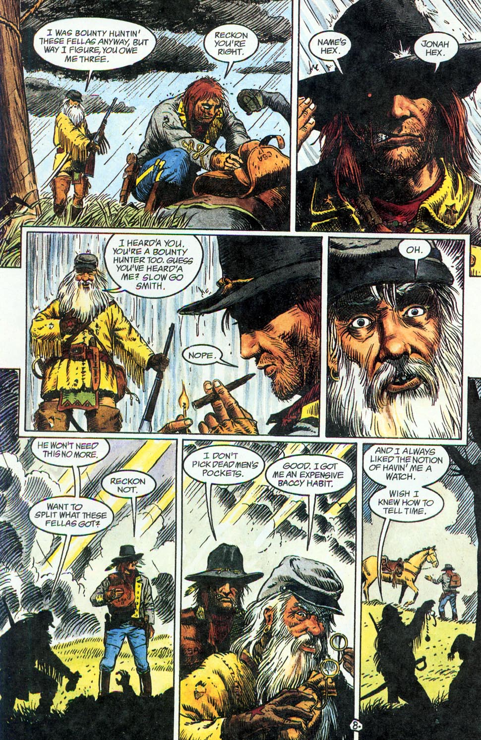 Read online Jonah Hex: Two-Gun Mojo comic -  Issue #1 - 10