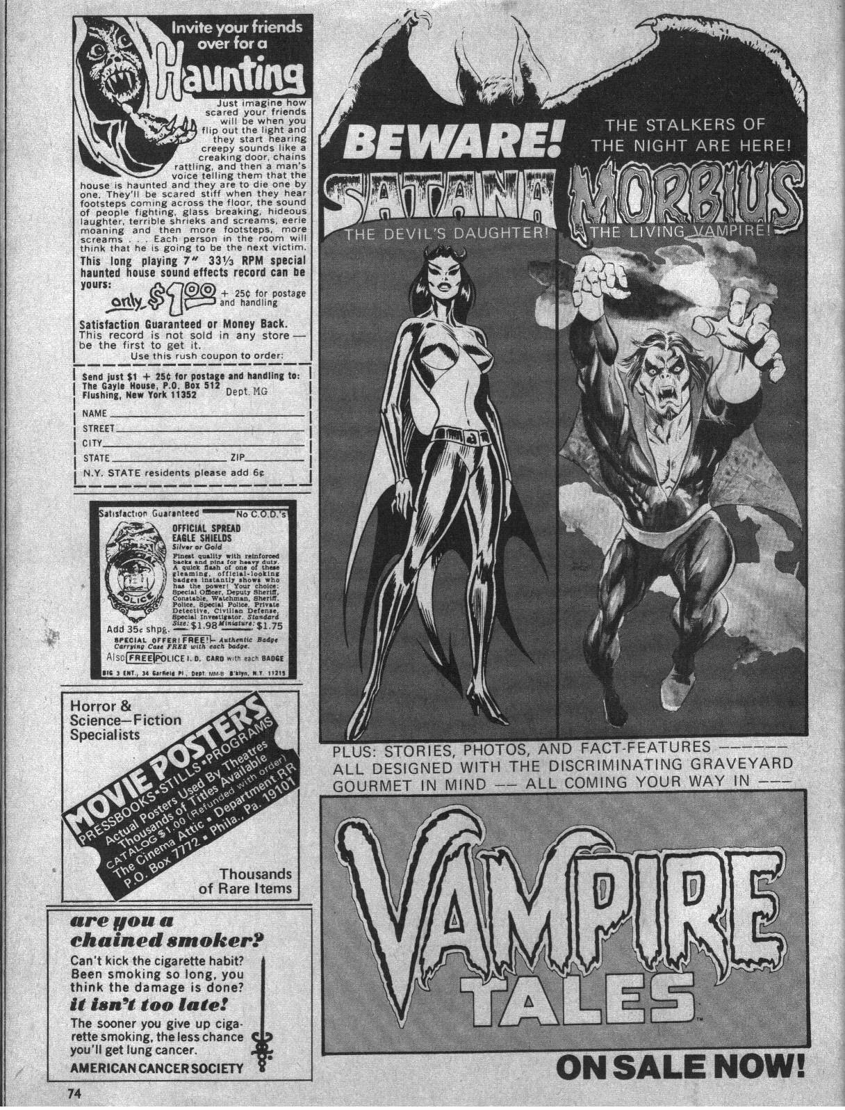 Read online Monsters Unleashed (1973) comic -  Issue #3 - 74