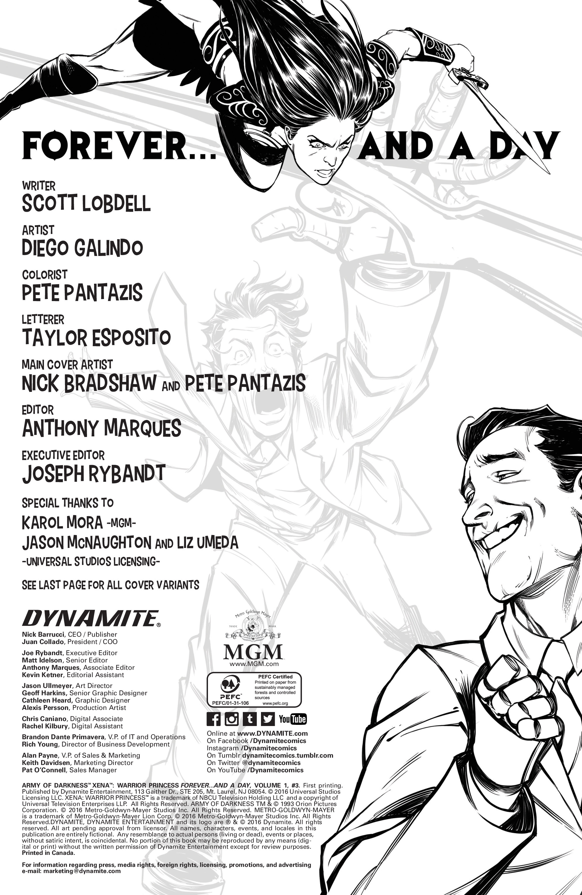 Read online Army Of Darkness/Xena: Forever…And A Day comic -  Issue #3 - 2