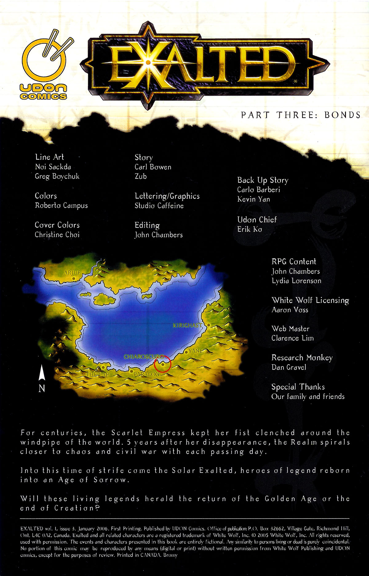 Read online Exalted comic -  Issue #3 - 2