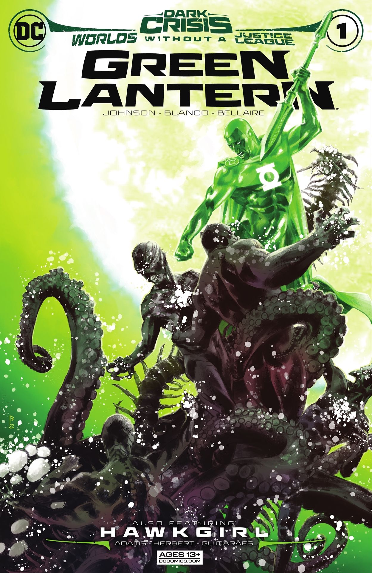 Read online Dark Crisis: Worlds Without a Justice League - Green Lantern comic -  Issue #1 - 1